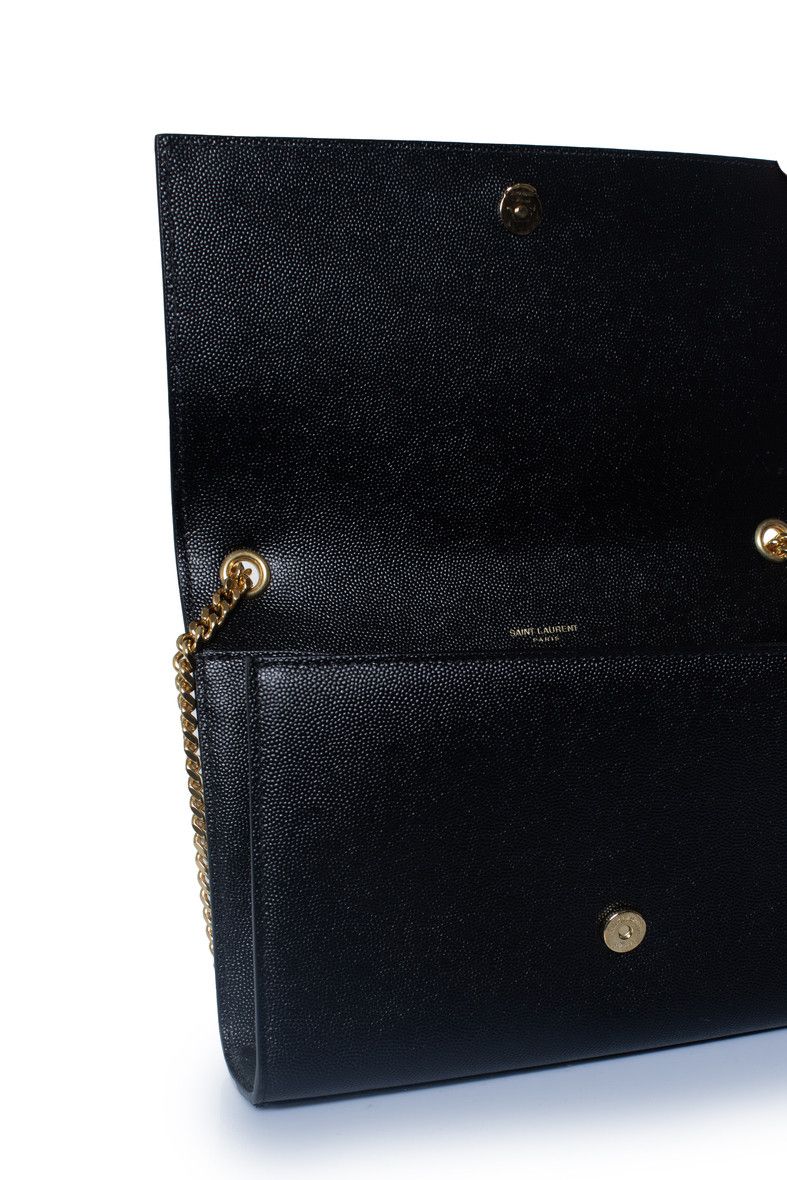 Saint Laurent Paris Saint Laurent, Medium Kate shoulder bag in black Size ONE SIZE - 12 Thumbnail