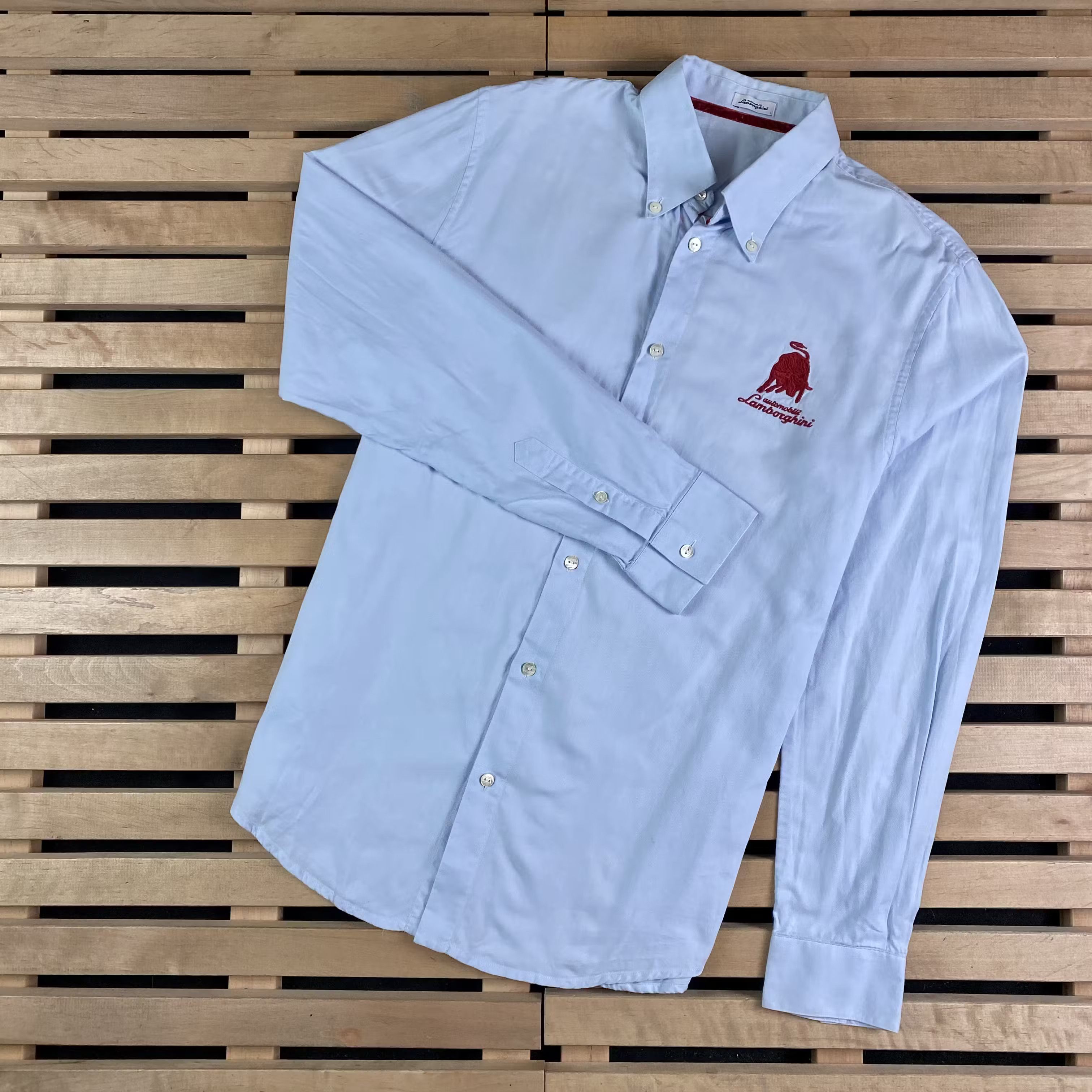 Lamborghini Men’s Racing Shirt Long Sleeve Lamborghini Size L Size US L / EU 52-54 / 3 - 1 Thumbnail