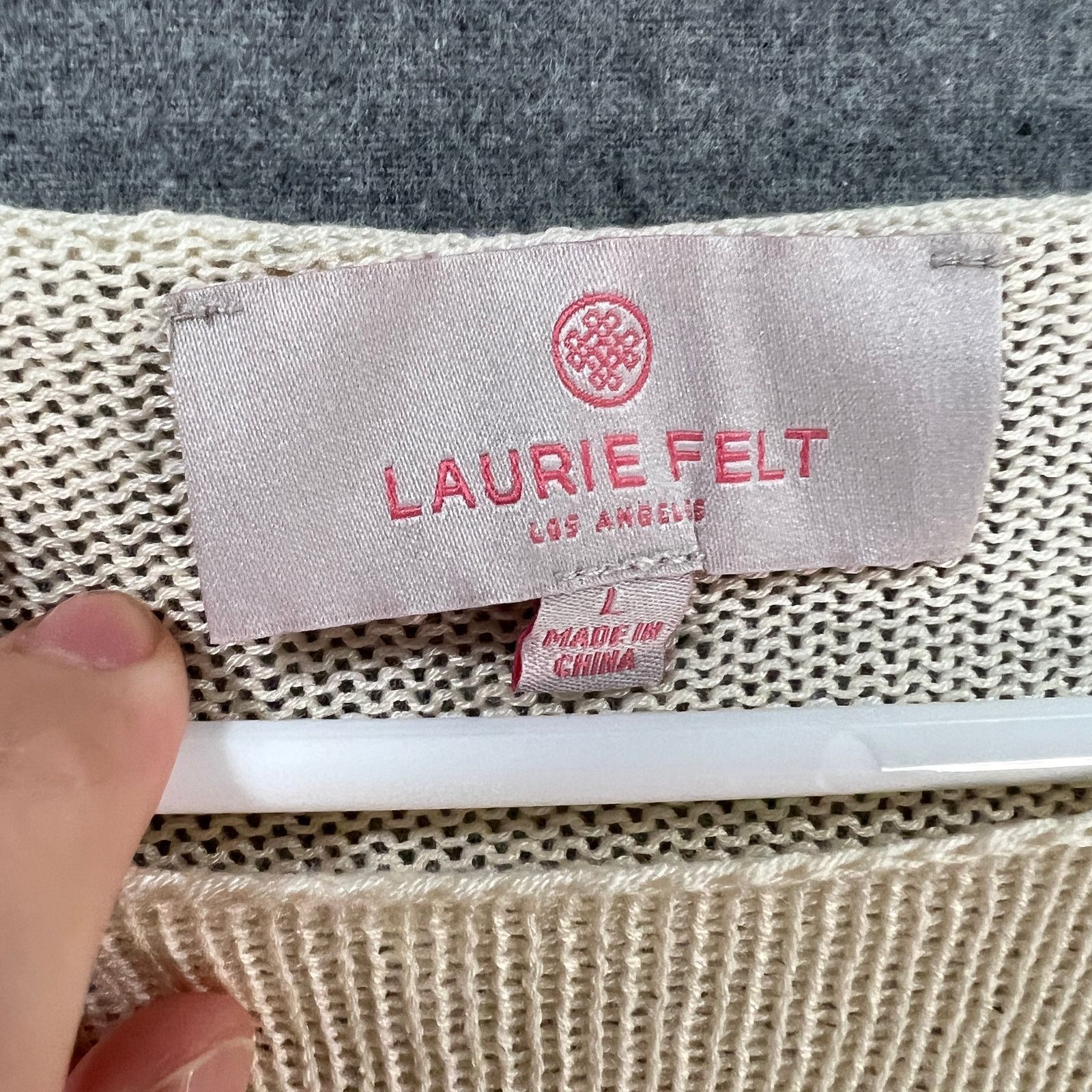 Other Laurie Felt Lightweight Sweater with Summe Size L / US 10 / IT 46 - 3 Thumbnail