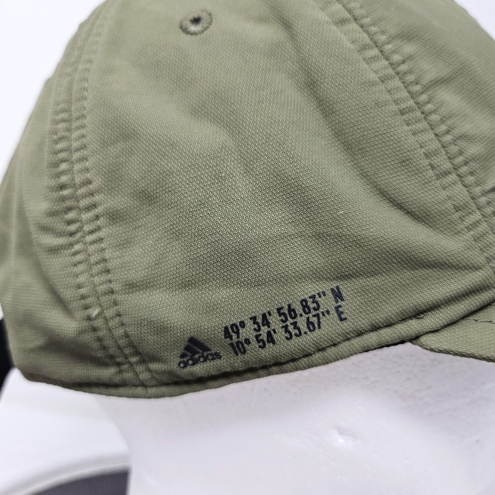 Adidas Adidas Hat Cap Strap Back Olive Green AEROREADY Performance Mens Size ONE SIZE - 4 Thumbnail