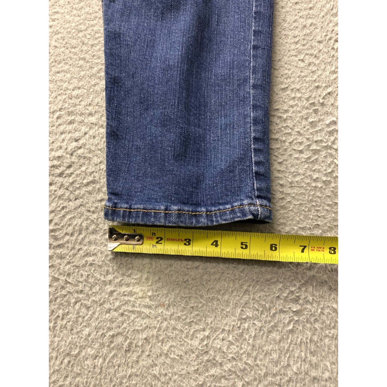 Banana Republic Banana Republic Jeans Womens 30/10R Blue Denim Slim Casual Straight Zip 0508 Women Size 30" / US 8 / IT 44 - 7 Thumbnail