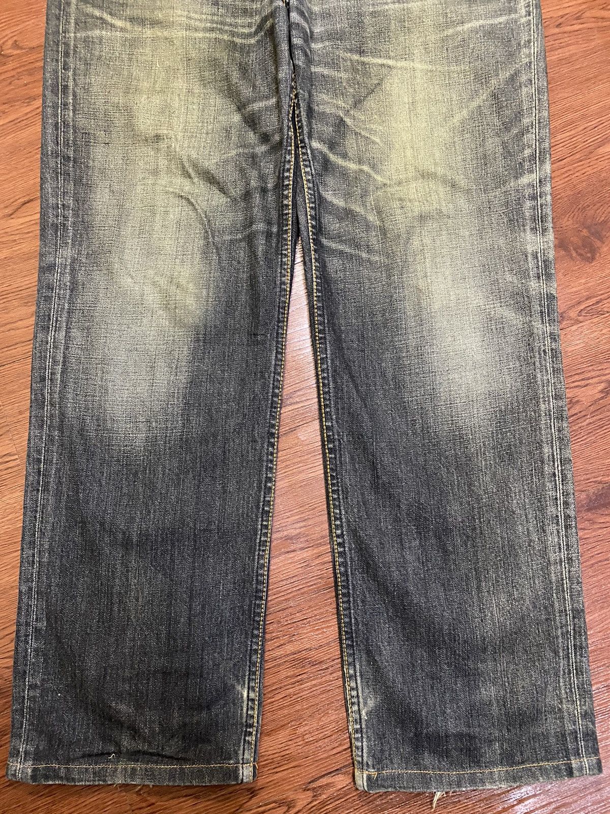 Levi's Vintage Levis702 90s Black Denim Baggy Style Jeans Size US 36 / EU 52 - 6 Thumbnail