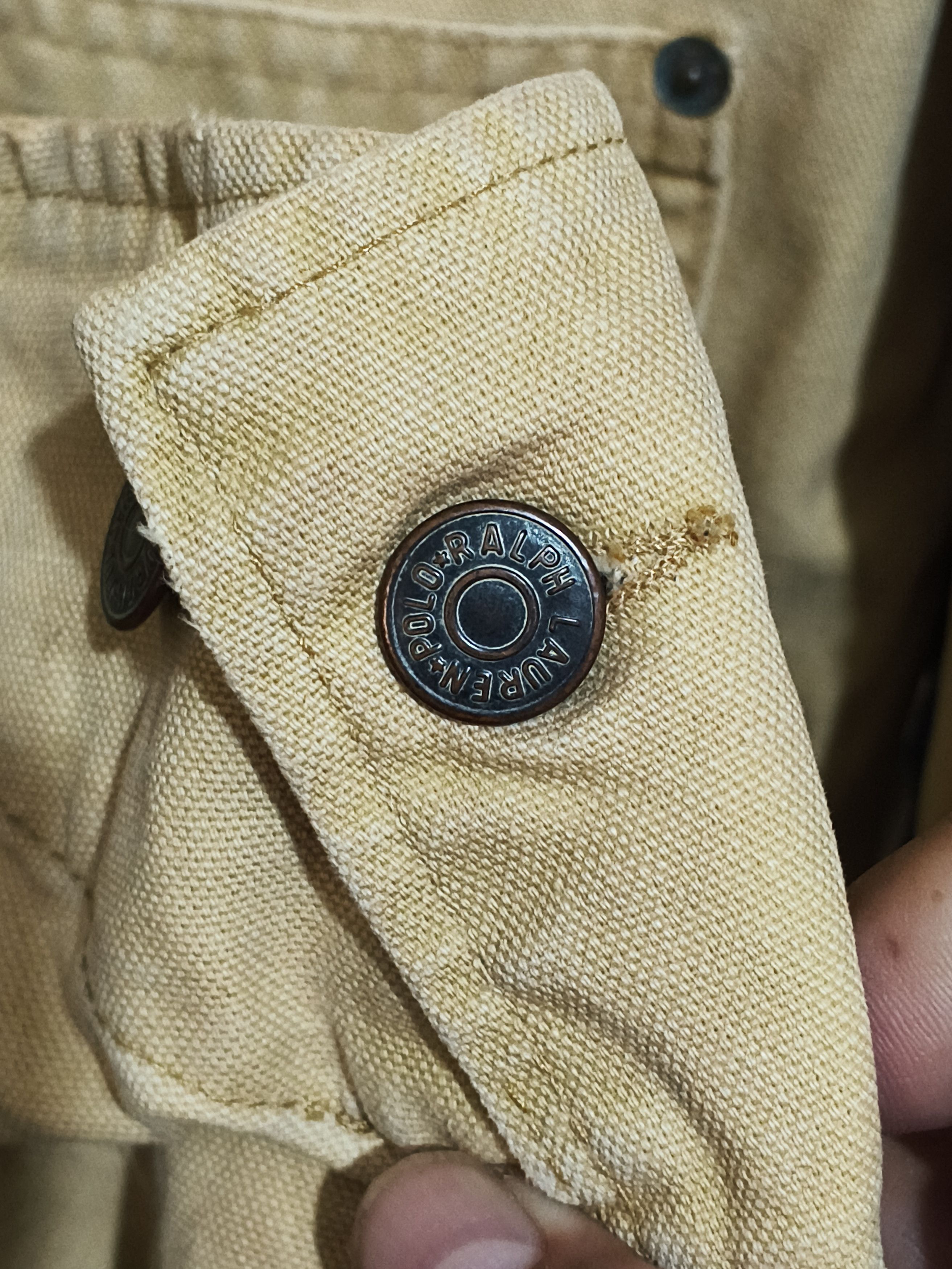 Polo Ralph Lauren 🔥Vintage 90s🔥PRL Canvas Workwear Chore Jacket Size US L / EU 52-54 / 3 - 5 Thumbnail