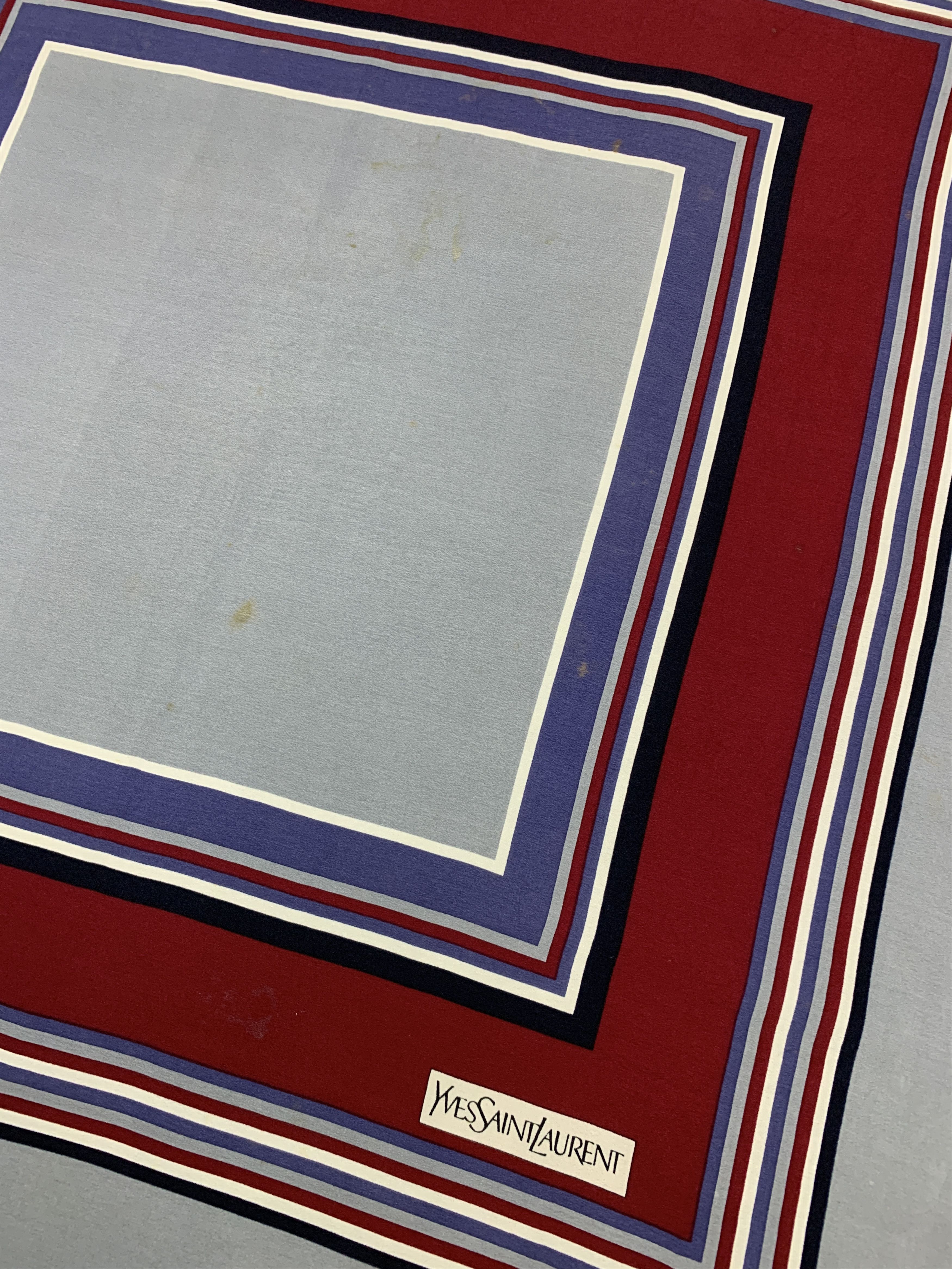 Vintage × Yves Saint Laurent Vintage Yves Saint Laurent Scarf Neckwear - SCA2174 Size ONE SIZE - 3 Thumbnail