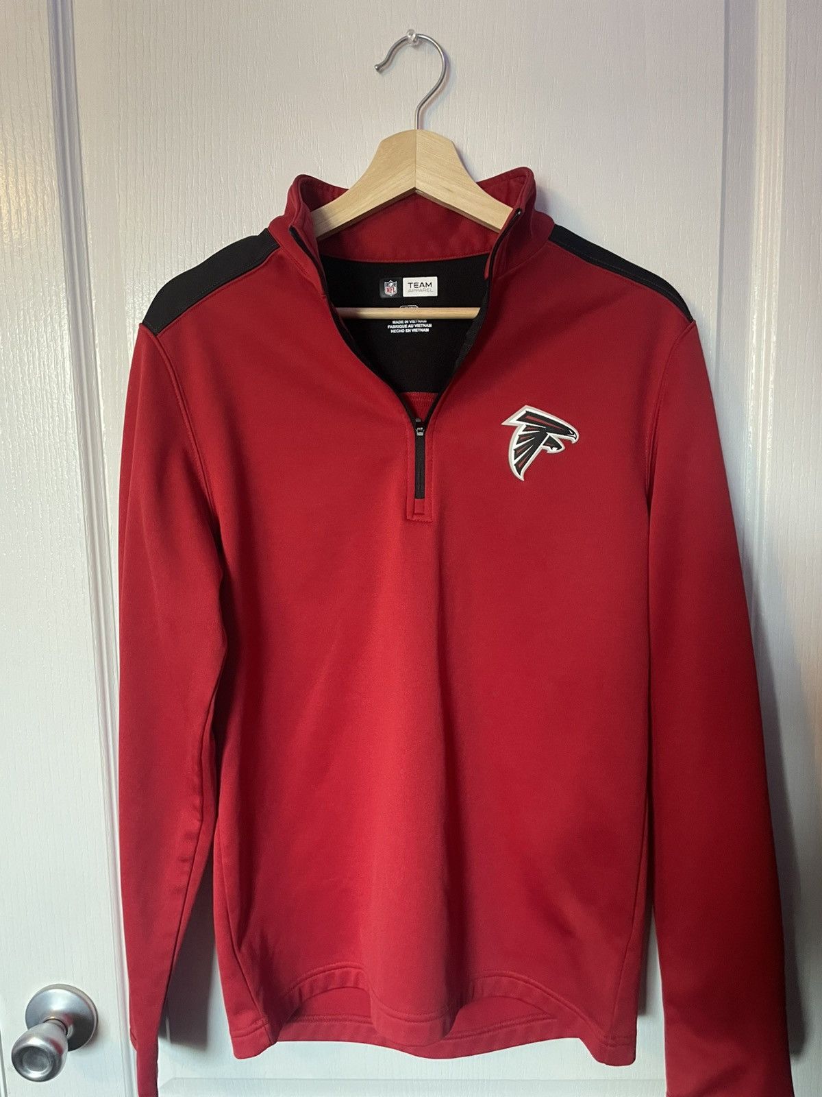 NFL NFL Falcons Quarter-Zip Pullover Size US S / EU 44-46 / 1 - 1 Thumbnail