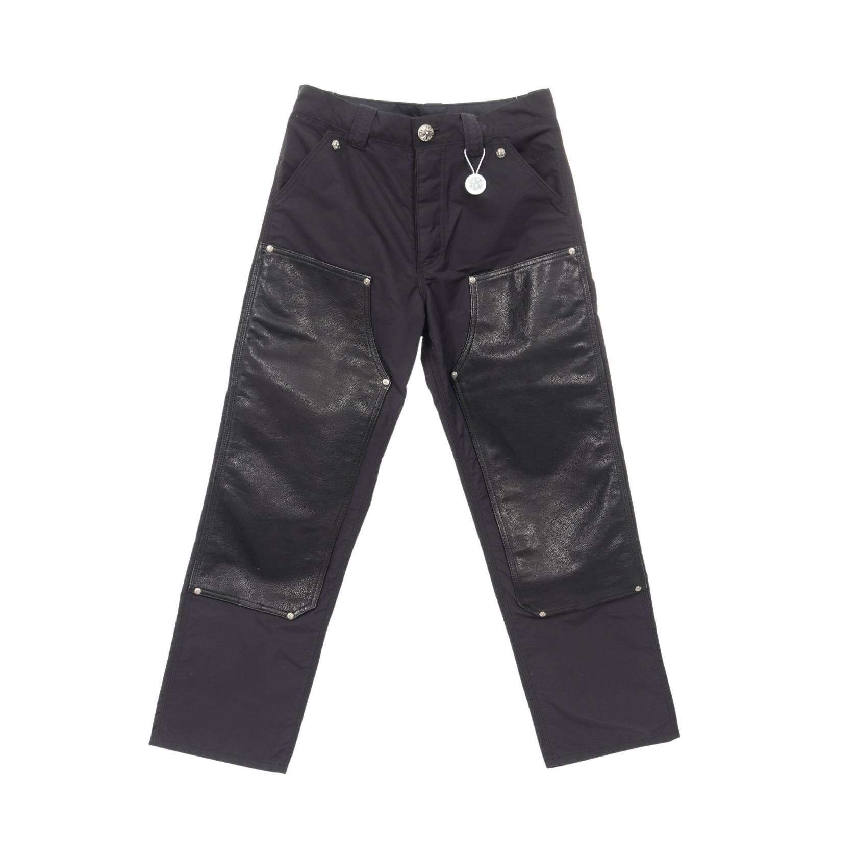 Chrome Hearts Chrome Hearts Cross Ball Button Pants Size US 29 - 1 Thumbnail