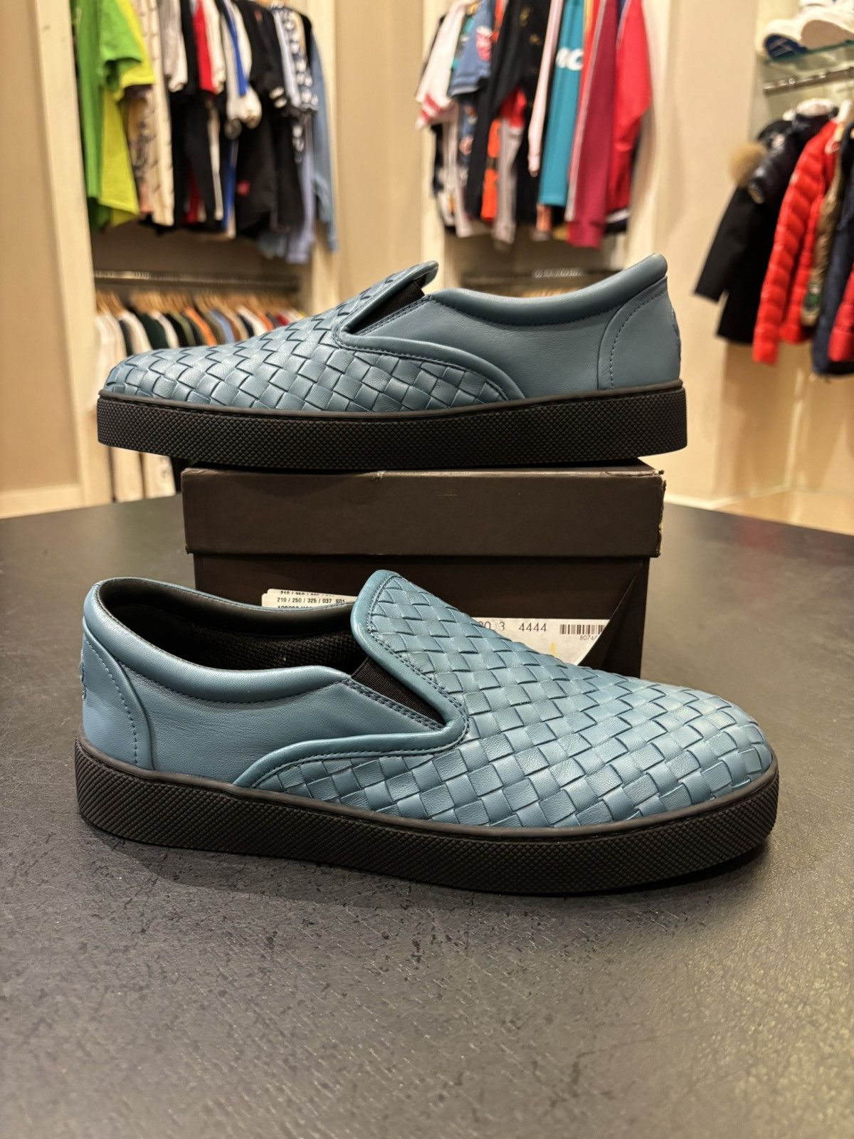 Bottega Veneta Bottage Veneta Intrecciato Slip On Size US 6.5 / EU 39-40 - 1 Thumbnail