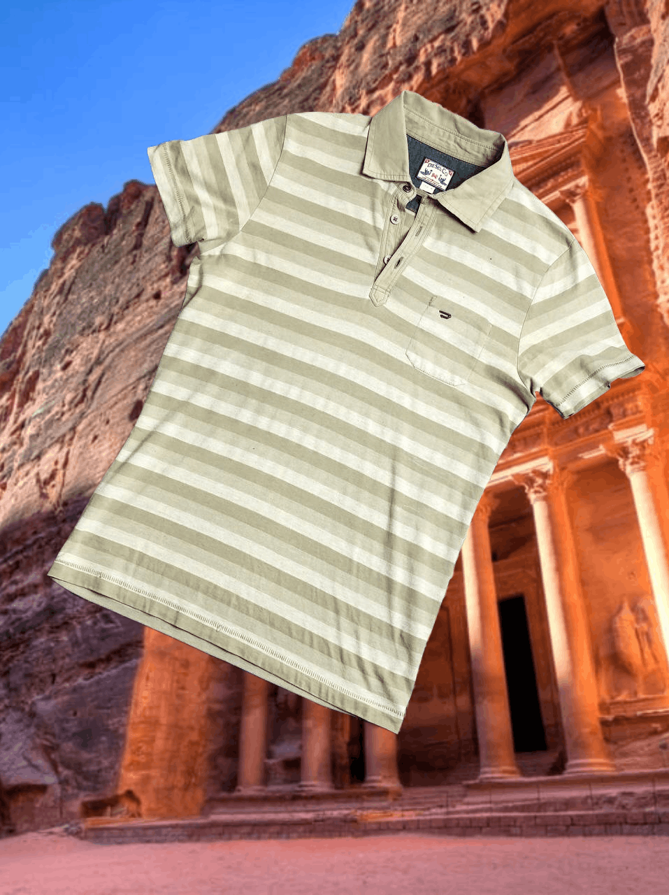 Diesel Streetwear T-Shirt Diesel striped polos logo Y2K Vintage Size US M / EU 48-50 / 2 - 1 Thumbnail