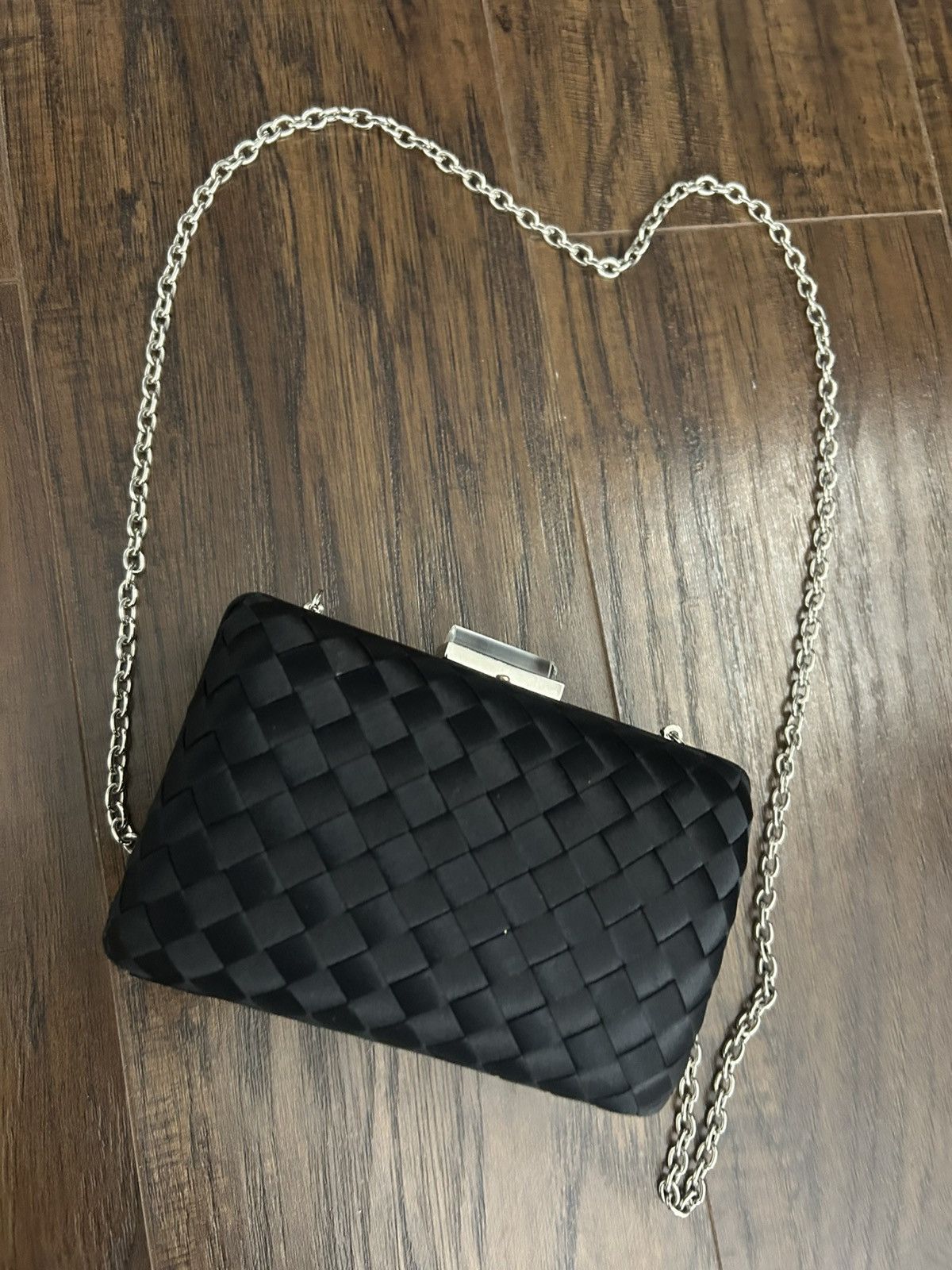 Other Black Woven Clutch Size ONE SIZE - 4 Thumbnail