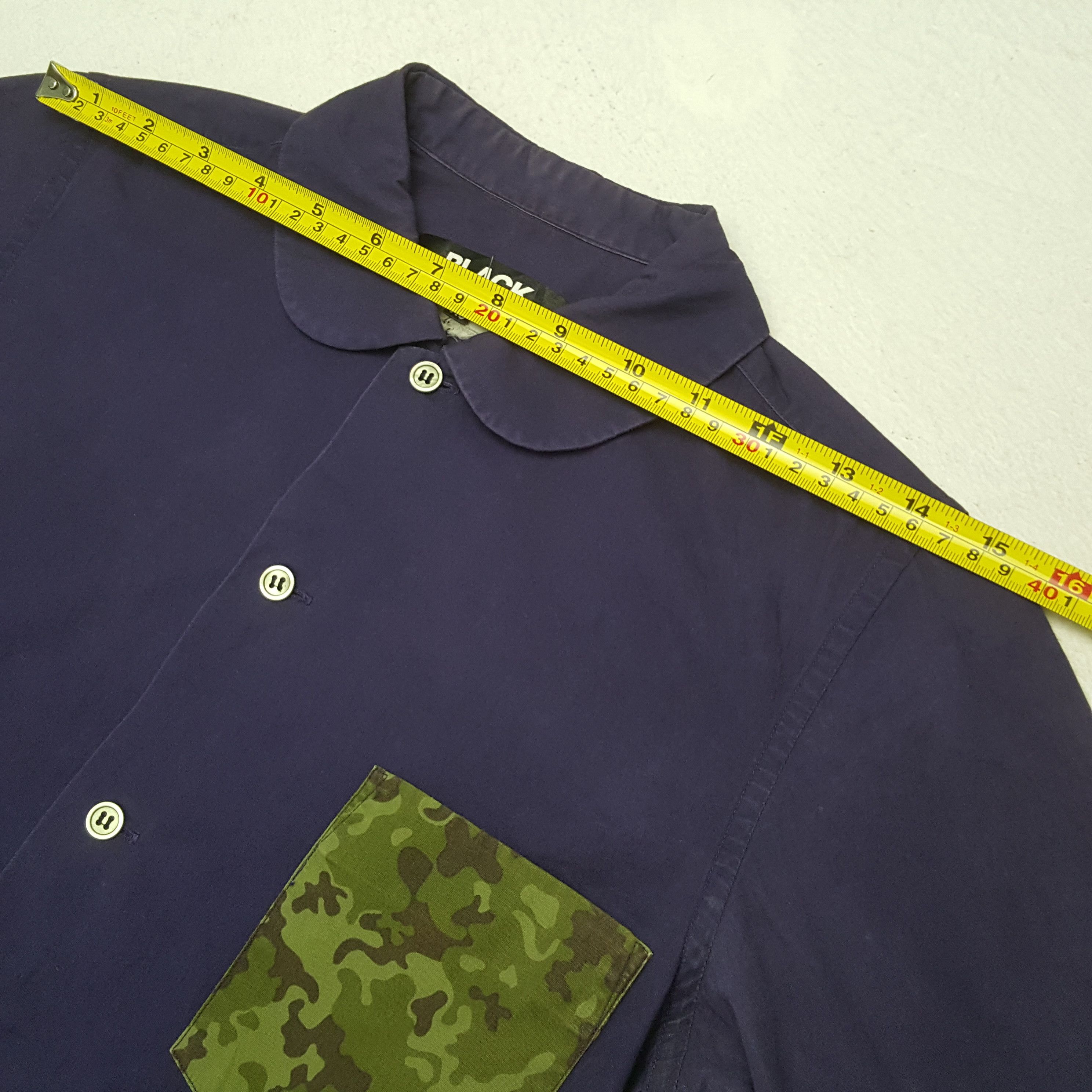 Comme des Garcons Black Comme Des Garcons Japanese Brand Shirt RR27 Size US XS / EU 42 / 0 - 4 Thumbnail