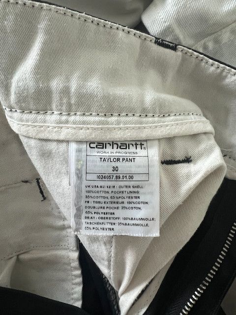 Carhartt Taylor Pants - Black Size US 30 / EU 46 - 3 Thumbnail