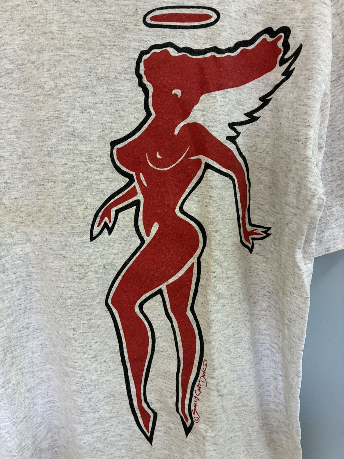 Vintage Vintage 90s Sally Can’t Dance SCD surf brand t shirt Size US L / EU 52-54 / 3 - 5 Thumbnail