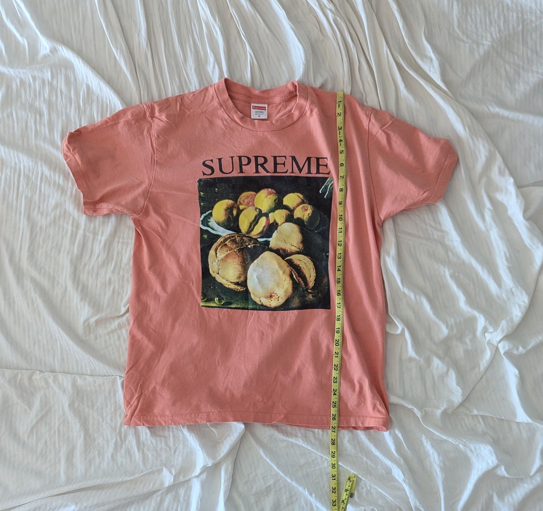 Supreme Supreme peach/pink Still Life t-shirt Size US M / EU 48-50 / 2 - 3 Thumbnail
