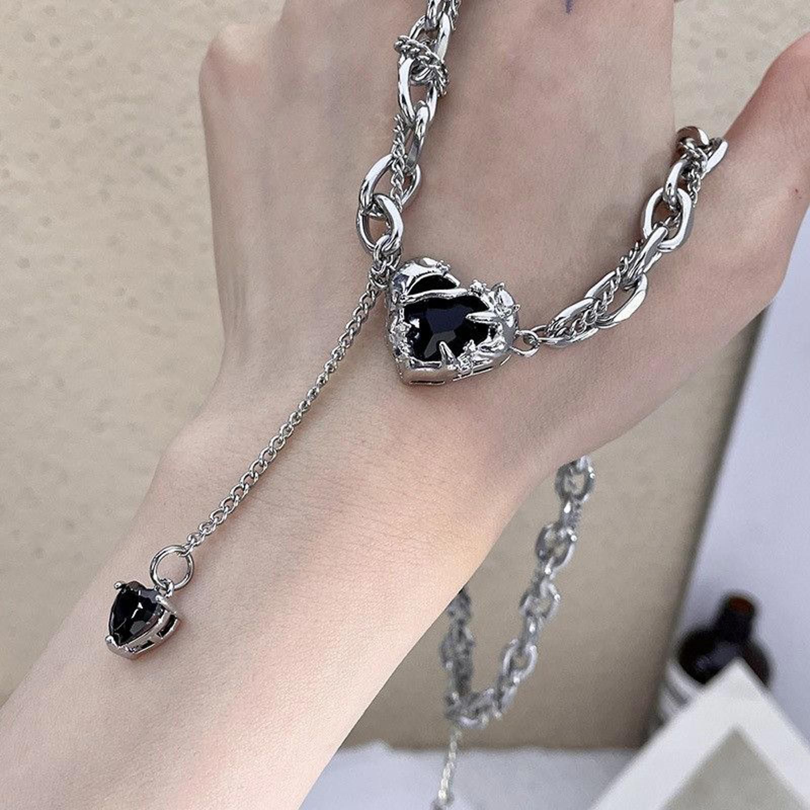 Jewelry Heart y2k Necklace Size ONE SIZE - 4 Thumbnail