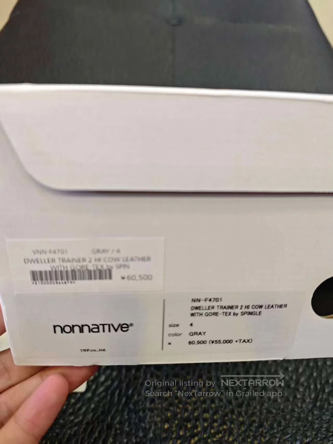 Nonnative NONNATIVE DWELLER TRAINER HI COW GORE-TEX. Size US 5 / EU 37 - 6 Thumbnail