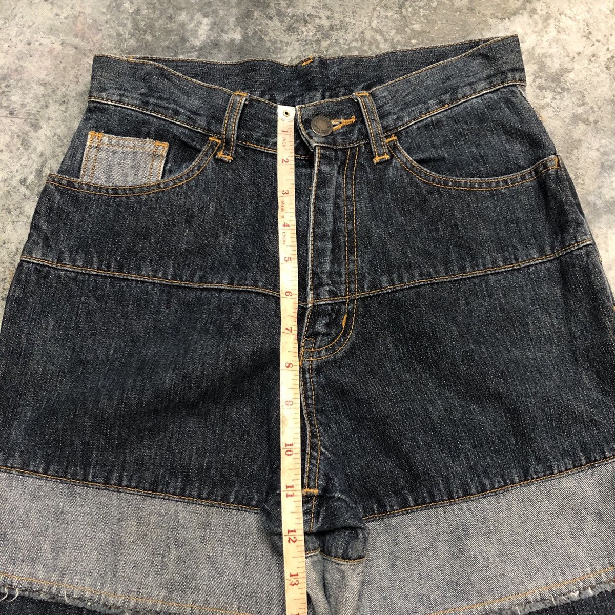 Japanese Brand × Seditionaries Unbranded Flare Jeans Size US 26 / EU 42 - 21 Thumbnail
