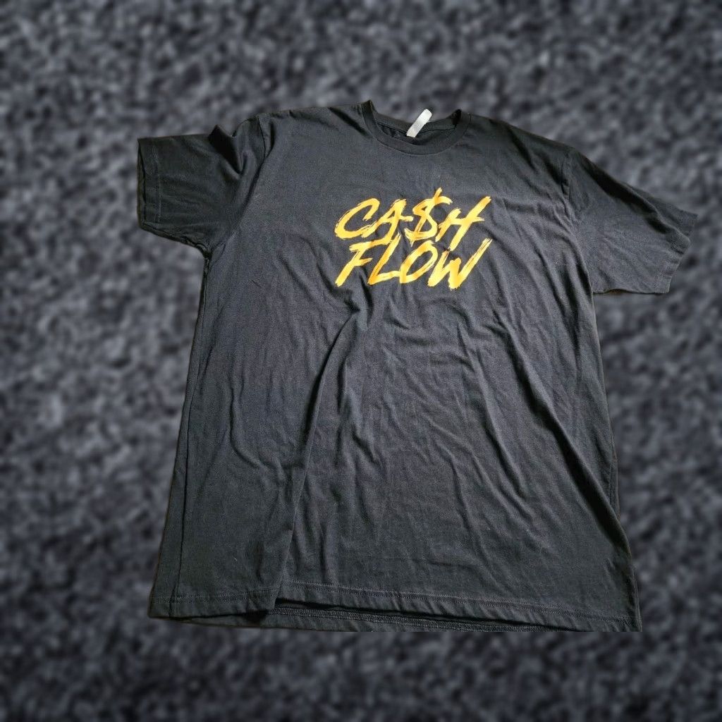 Gildan Vintage Gildan Men's XXL T-Shirt Cash Flow J Alvarez World Tour Logo Concert Casual Size US XXL / EU 58 / 5 - 1 Thumbnail