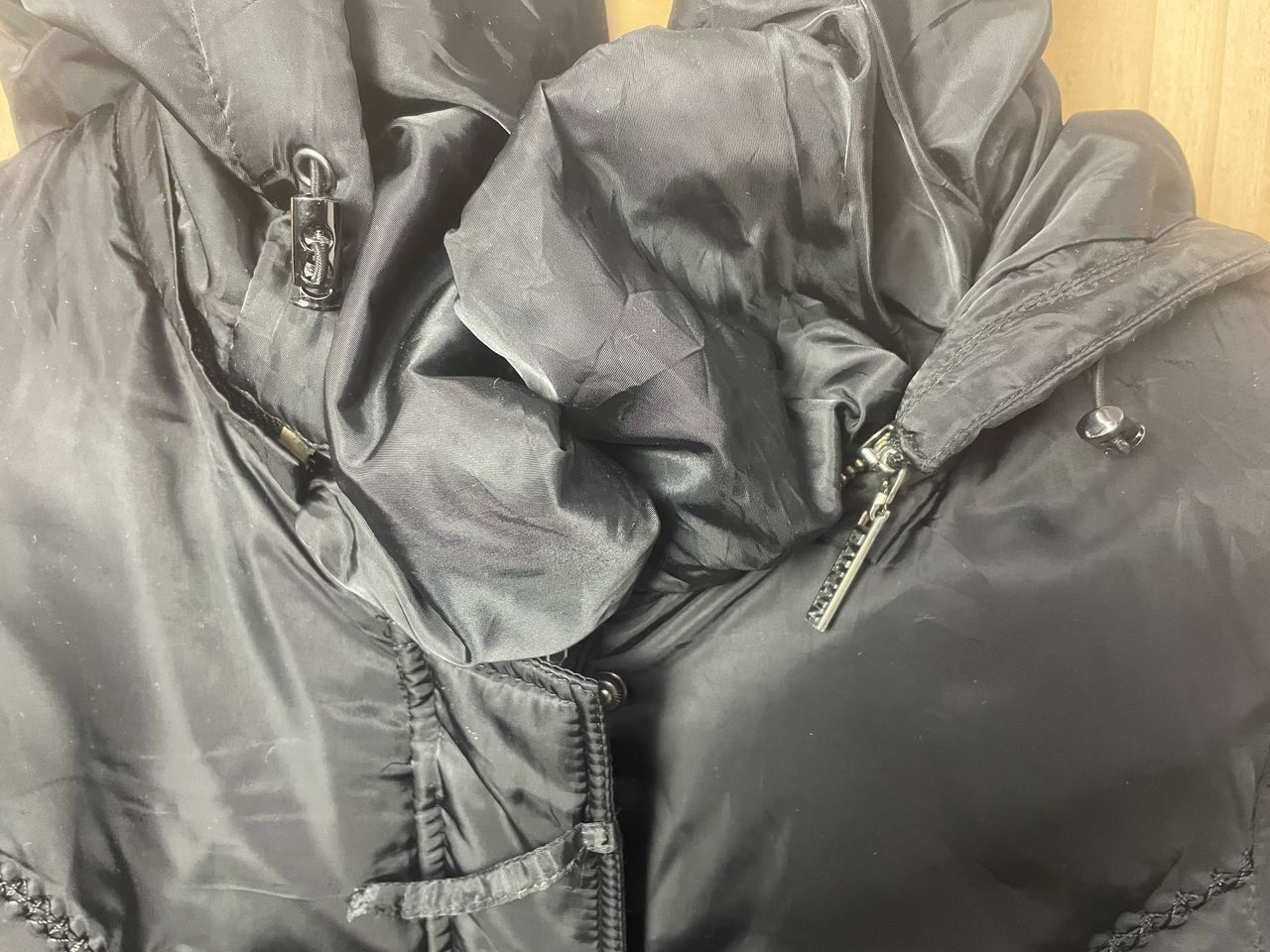 Balmain × Vintage Vintage Balmain Down Jacket Hoodie Size L / US 10 / IT 46 - 11 Thumbnail