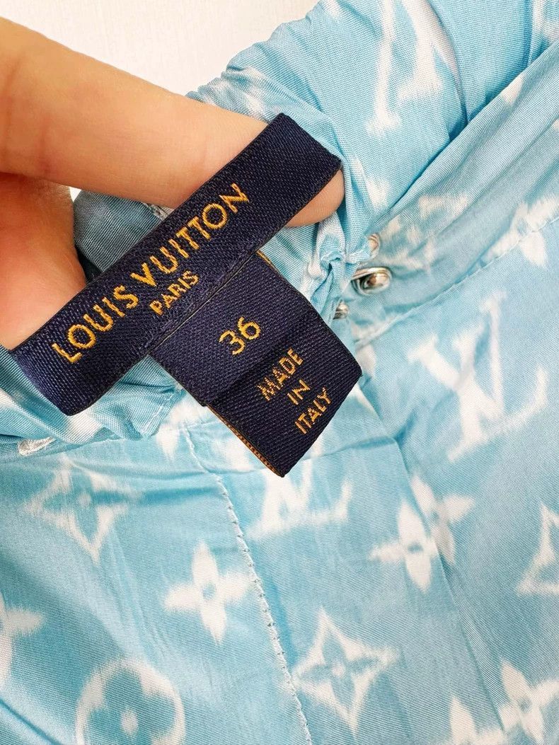 Louis Vuitton Louis Vuitton Monogram Pattern Track Pants- Size 35" - 3 Thumbnail