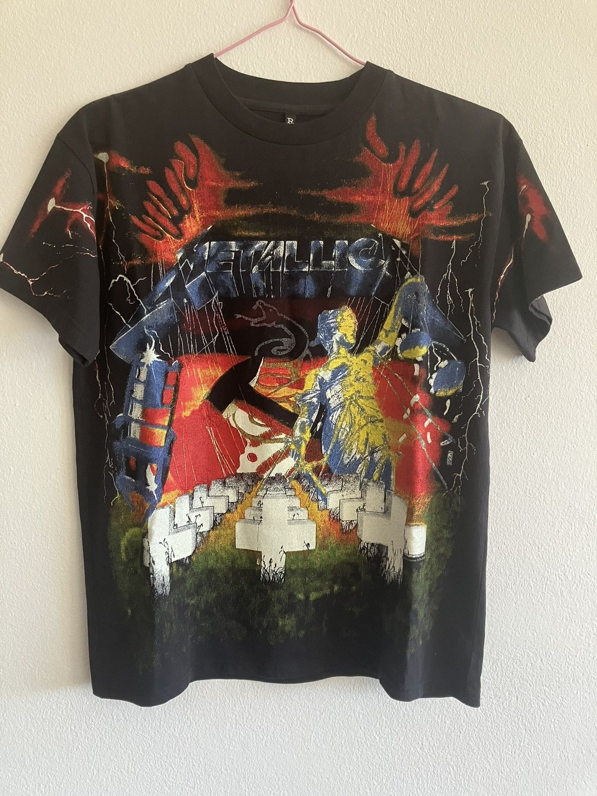 Metallica Deadstock R13 Metallica all over print t shirt Size US M / EU 48-50 / 2 - 5 Thumbnail