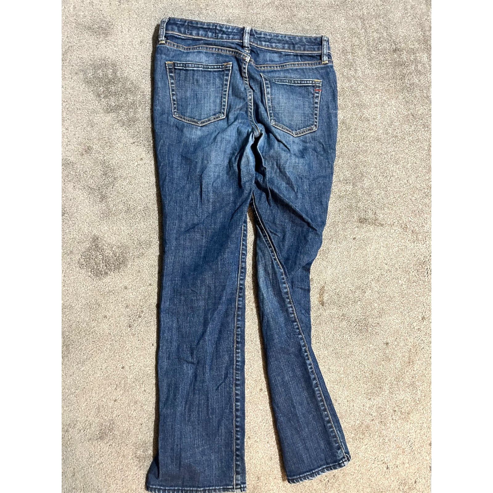 Gap GAP Classic Fit Mid Rise Women's 4 Jeans Light Blue Denim Regular 27 Blue 5-Pocket Pockets Straight Model Classic Straight Mid Rise Womens Jeans Size 27" / US 4 / IT 40 - 3 Thumbnail