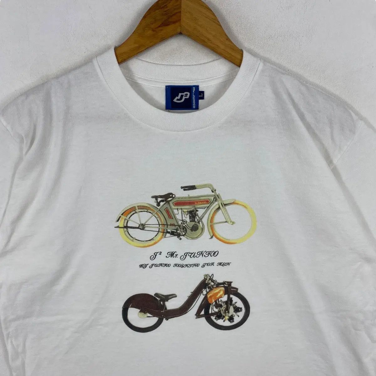 Designer J2 Mr.JUNKO By Junko Koshino For Men Motorcycles Graphic Tee Size US L / EU 52-54 / 3 - 2 Thumbnail