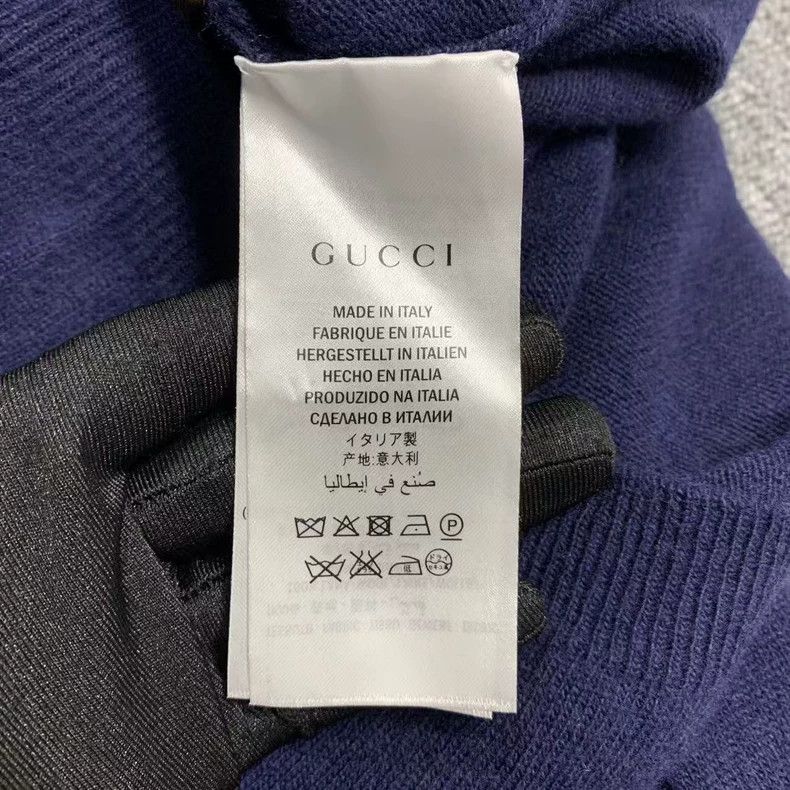 Gucci Gucci Embroidered patterned knitted hoodies 2503-Nextarrow Size US S / EU 44-46 / 1 - 4 Thumbnail