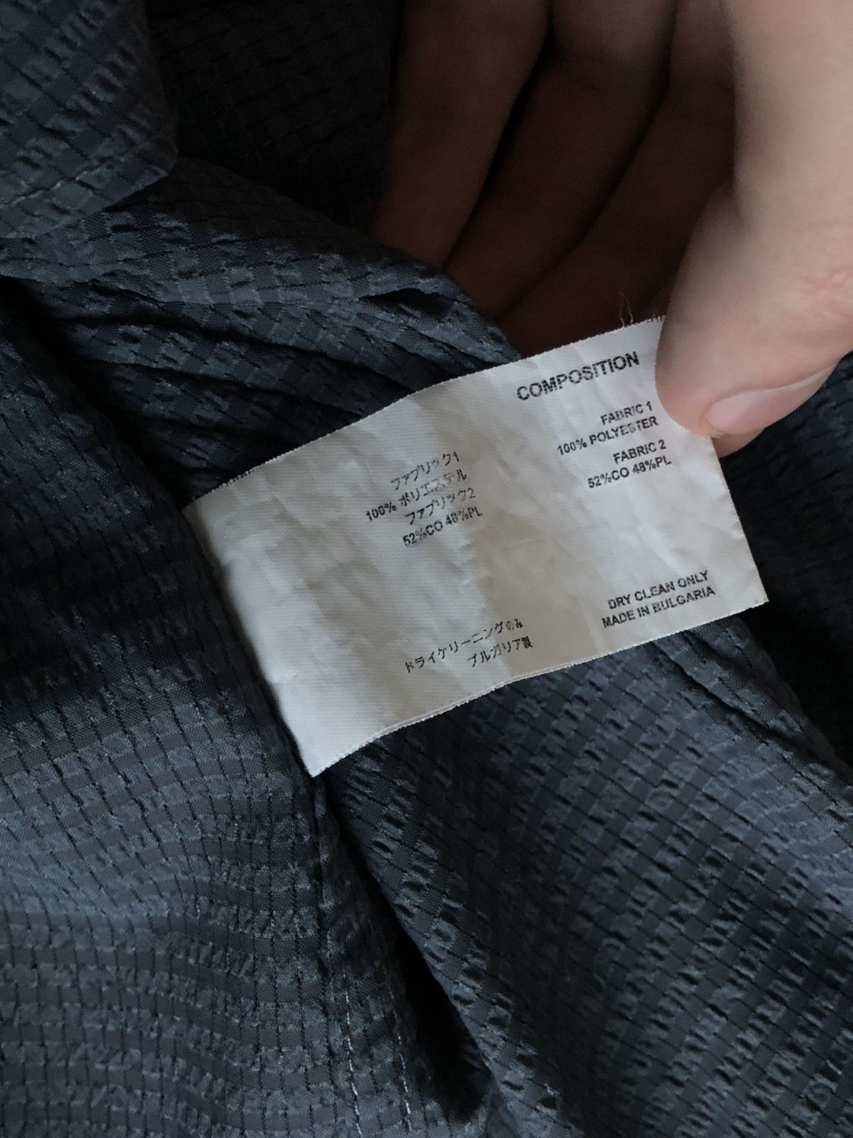 Kiko Kostadinov Grey Anthonis Pleated Shirt Kiko Kostadinov