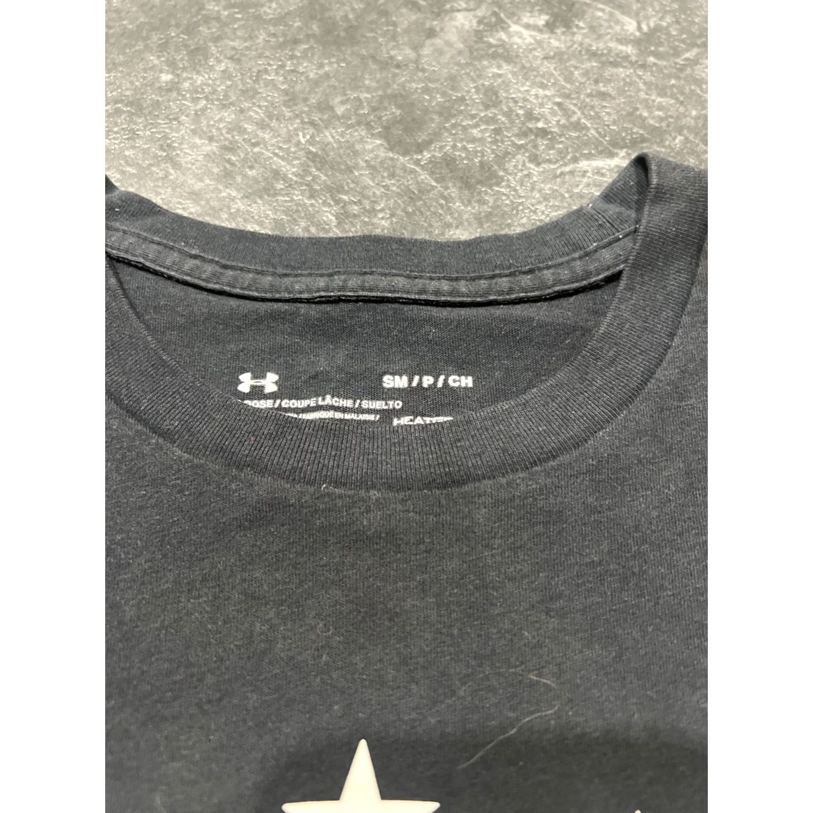 Under Armour VINTAGE Under Armour The Tech Tee T-Shirt Mens Small Crew Neck Short Sleeve Logo American Flag Size US S / EU 44-46 / 1 - 5 Thumbnail