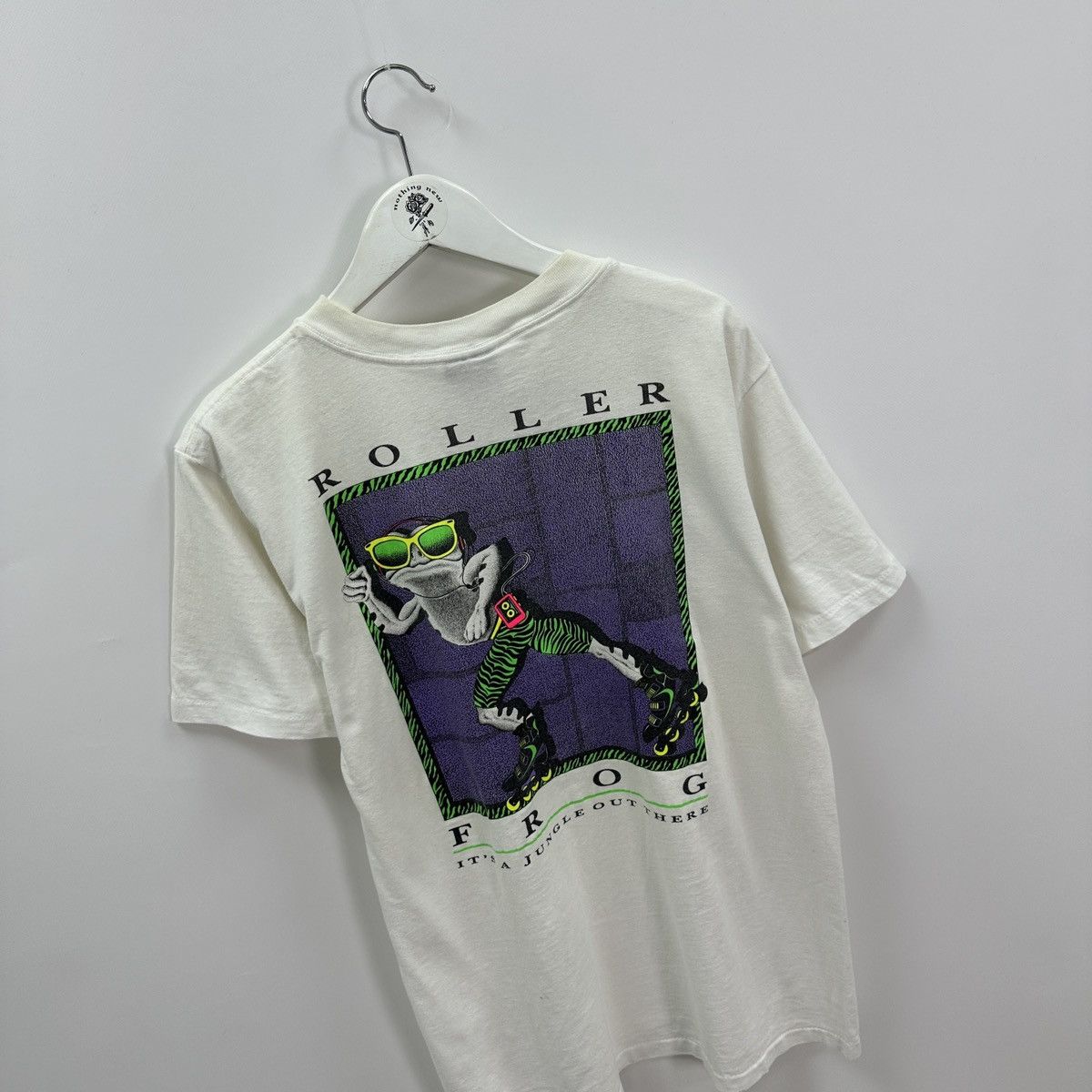 Vintage Vintage 90s Cancun Nature Roller Frog Jungle out there tee Size US L / EU 52-54 / 3 - 5 Thumbnail