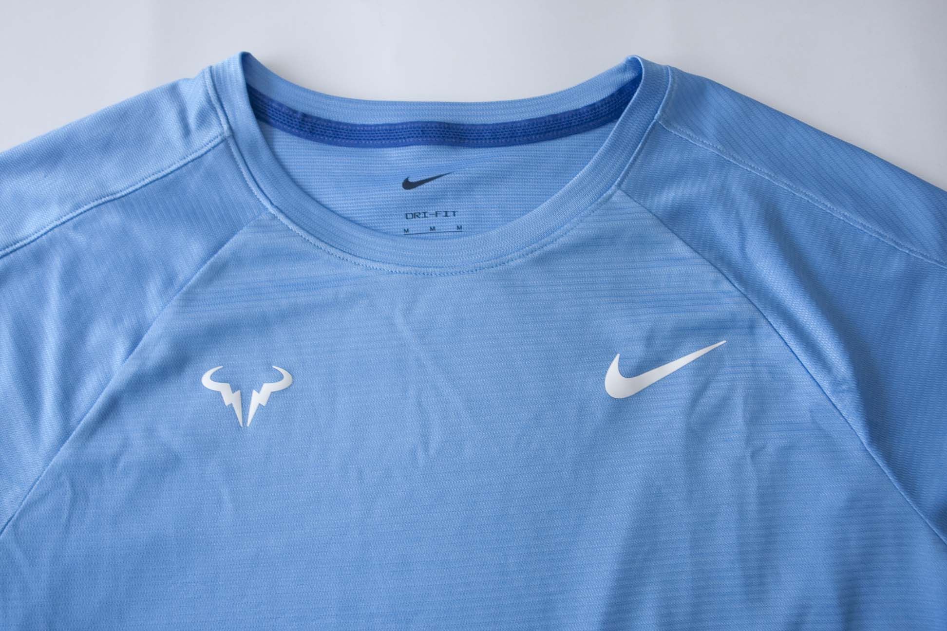Nike Nike Rafa Nadal 2023 Tennis Shirt Size M Blue Dri-Fit Size US M / EU 48-50 / 2 - 3 Thumbnail