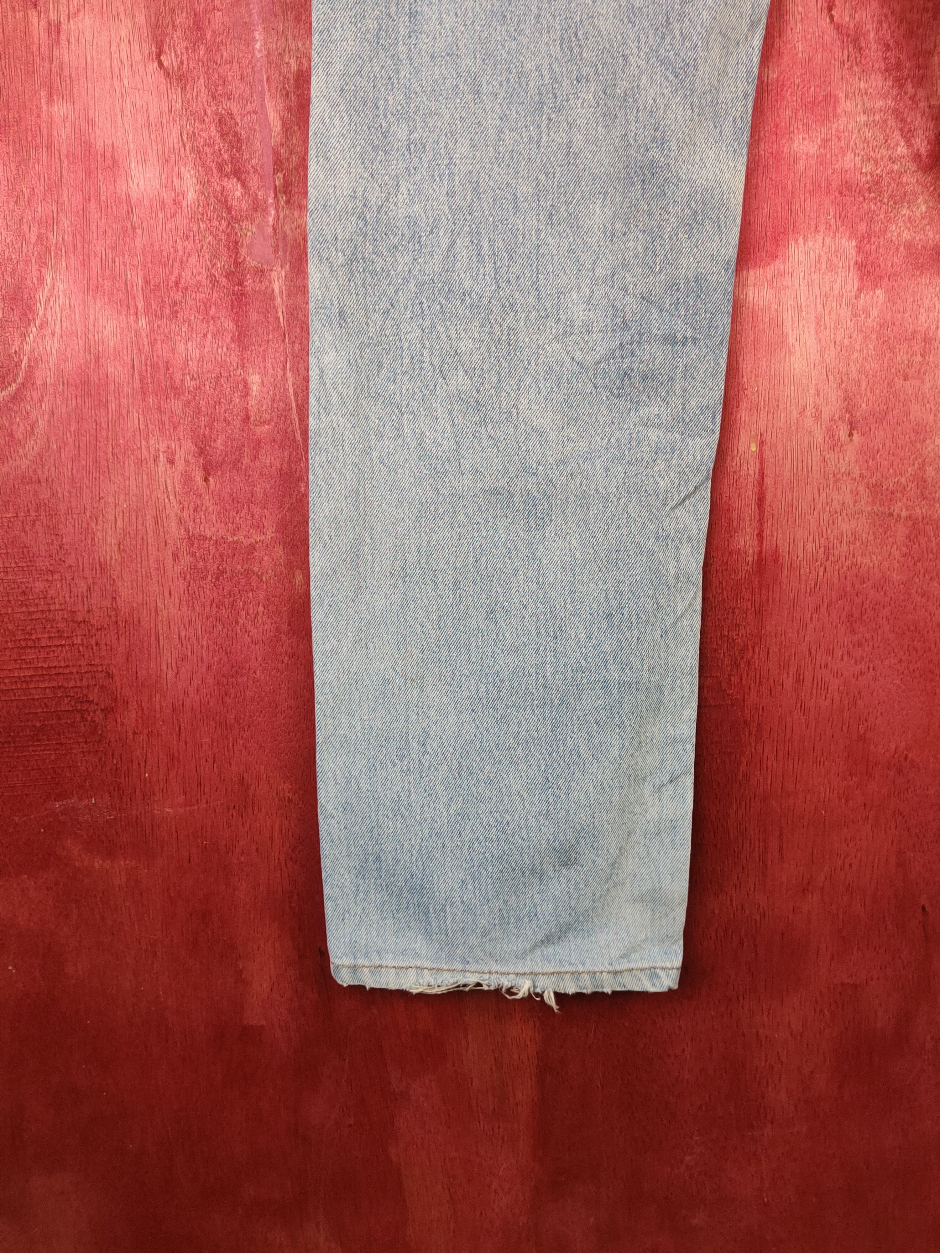 Levi's Levi's Blue Faded Distressed Ripped Jeans #S1653 Size US 30 / EU 46 - 12 Thumbnail