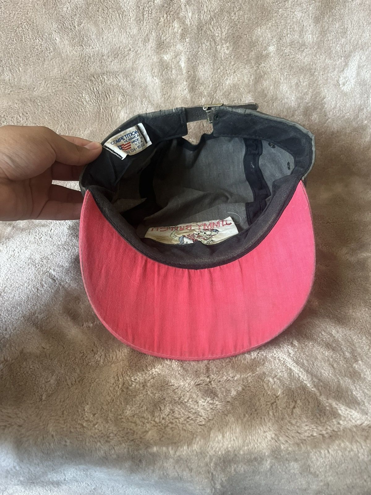 Anvil Vintage 1993 Jimmy Buffet Chameleon Caravan Tour hat OSFA Size ONE SIZE - 6 Thumbnail