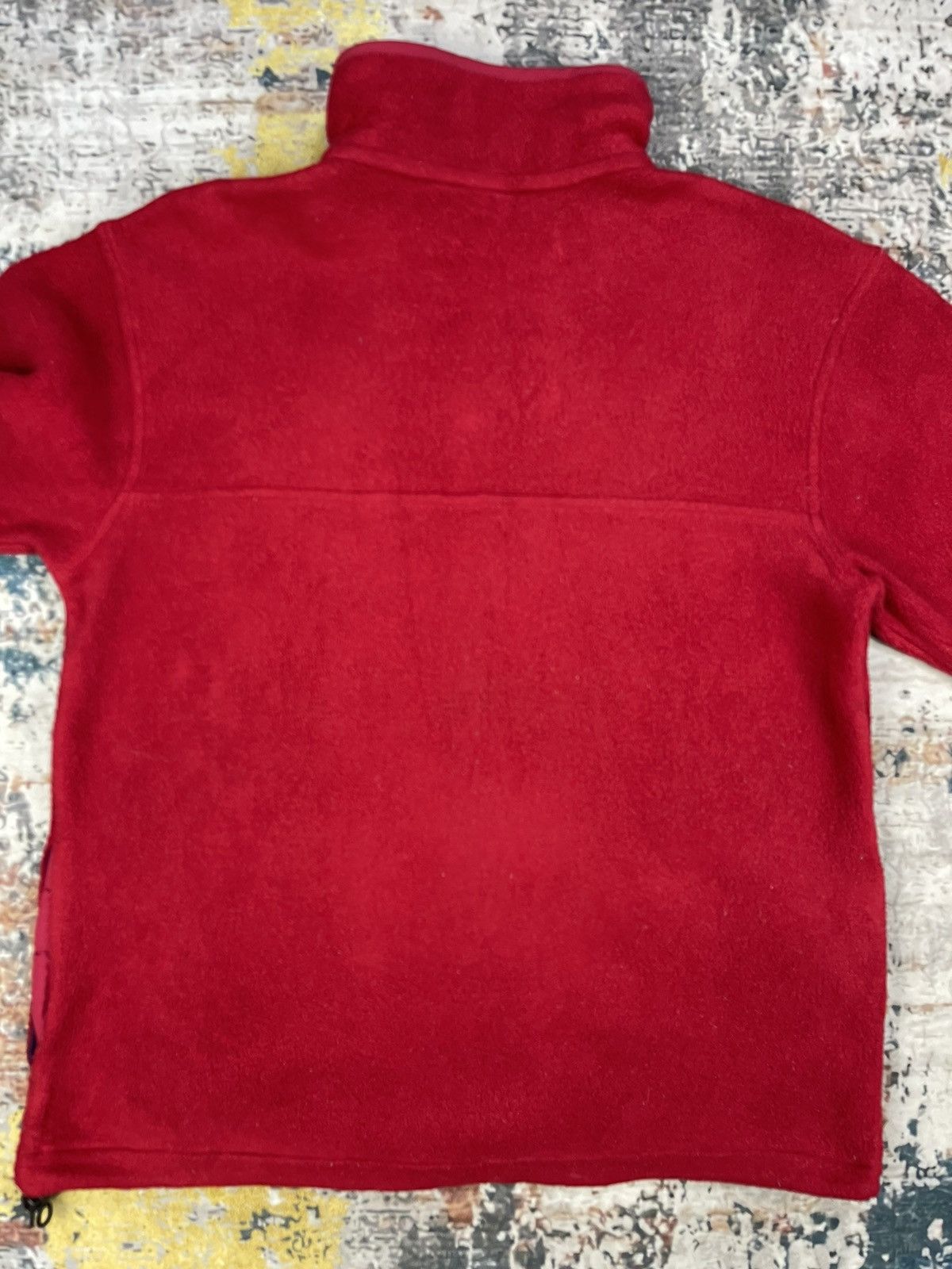 L.L. Bean Vtg LL Bean Half Button Up Fleece Pull Over Size US M / EU 48-50 / 2 - 4 Thumbnail