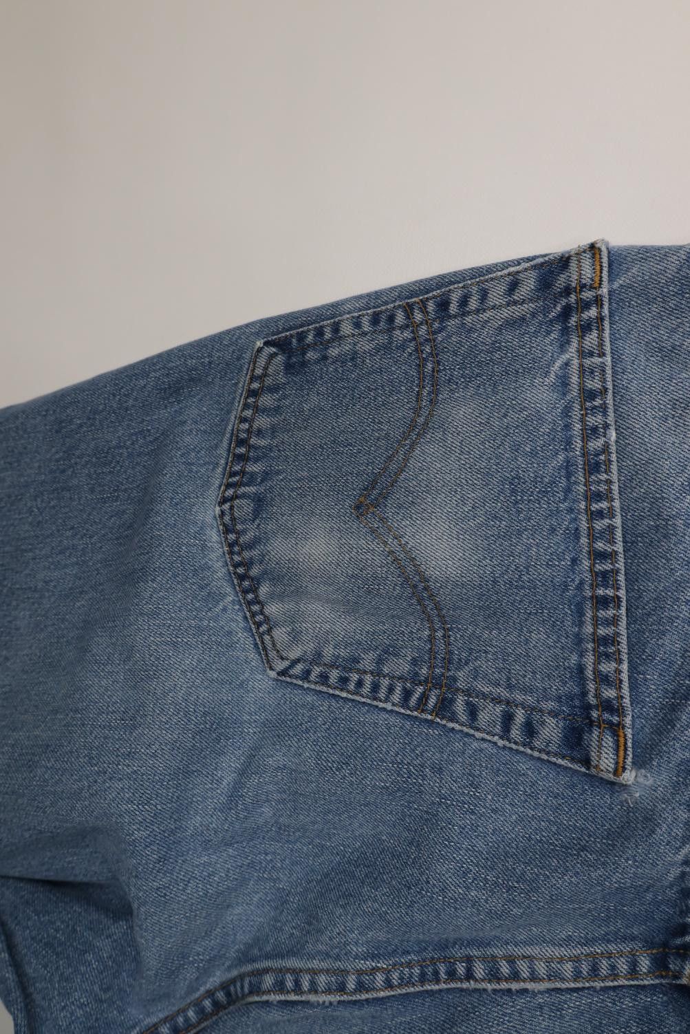 Levi's Vintage 90s Levis 550 Relaxed Fit Denim Jeans Blue Size US 42 / EU 58 - 19 Thumbnail