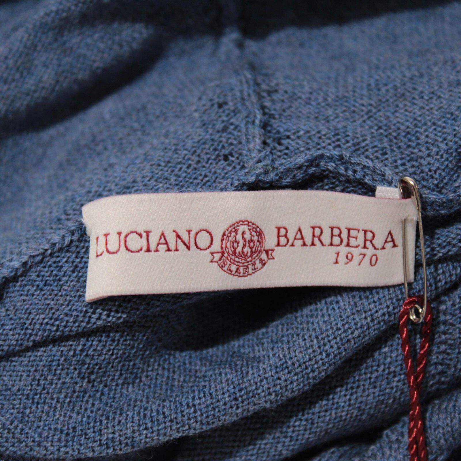 Luciano Barbera Luciano Barbera Sweater Size US M in Blue Size US M / EU 48-50 / 2 - 7 Thumbnail