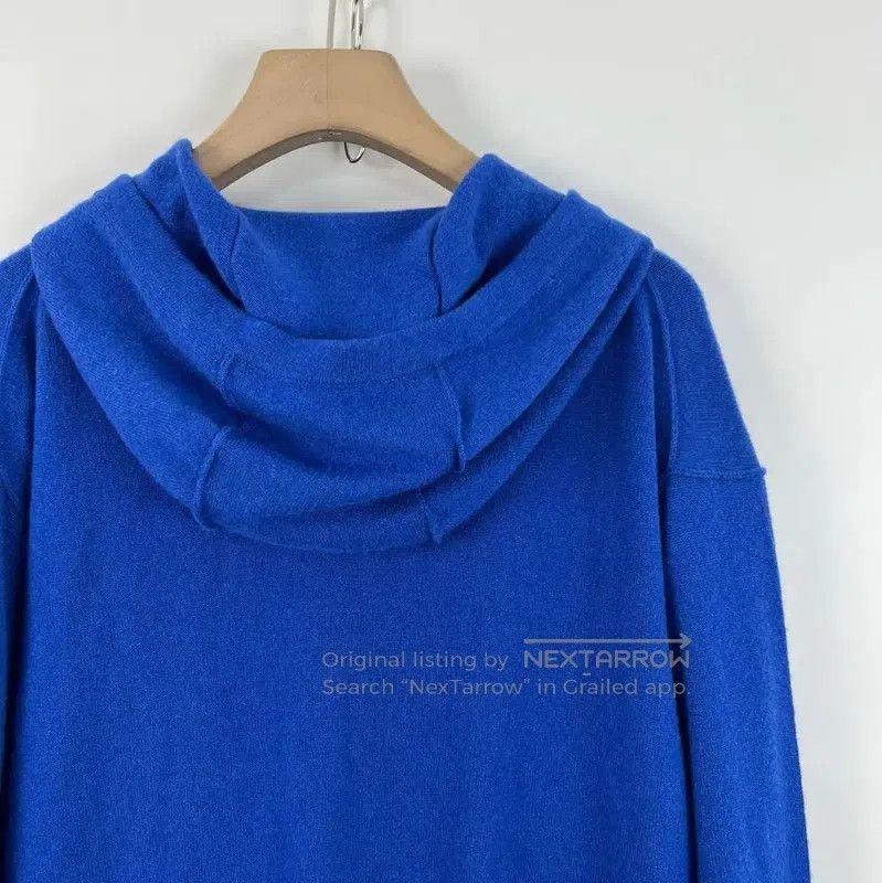 Louis Vuitton Louis Vuitton Blue Wool Long Sleeve Knit Sweater . Size US XL / EU 56 / 4 - 6 Thumbnail