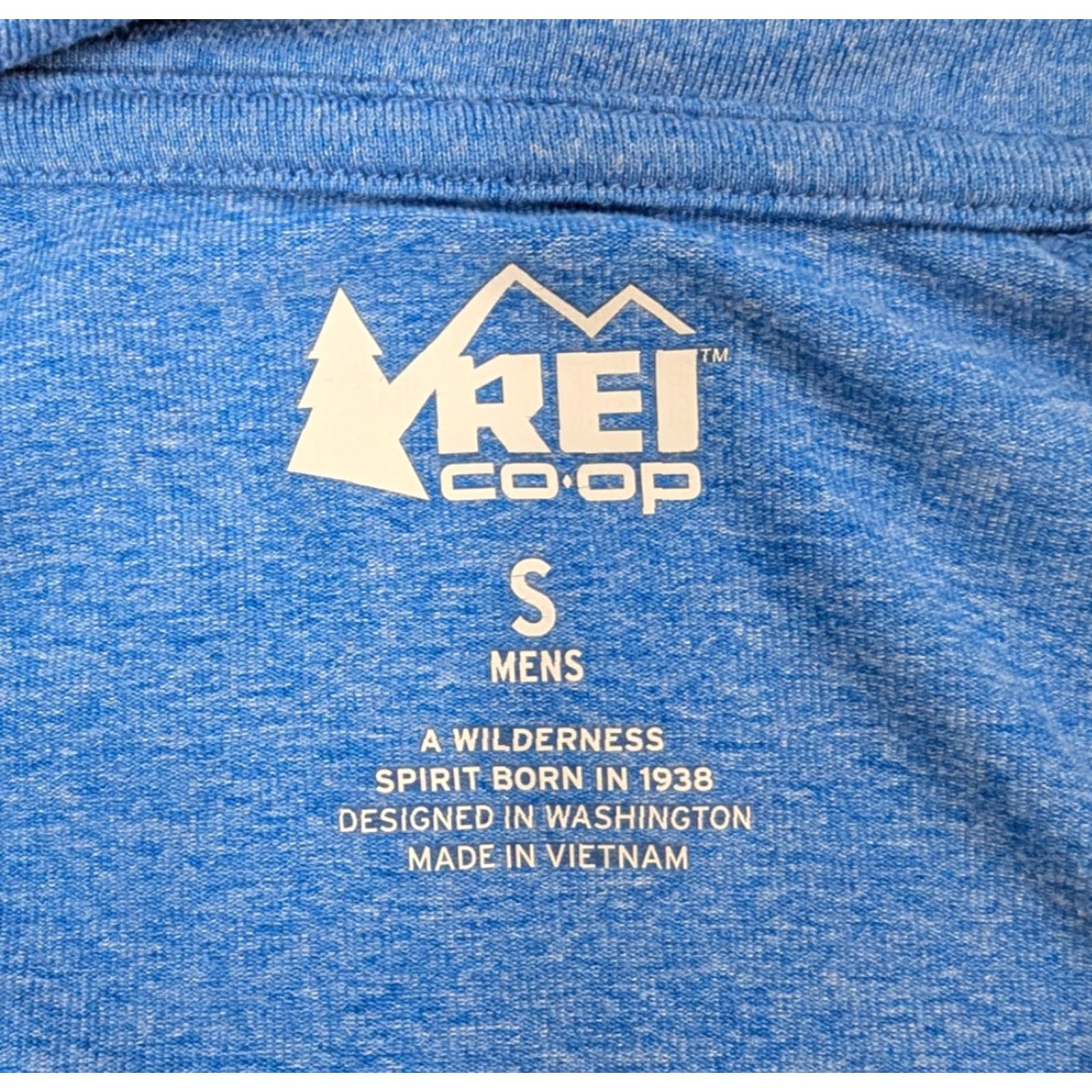 Vintage REI Co-Op Pullover Mens Small Blue 1/4 Zip Tech Shirt Stretch Wicking Size US S / EU 44-46 / 1 - 7 Thumbnail