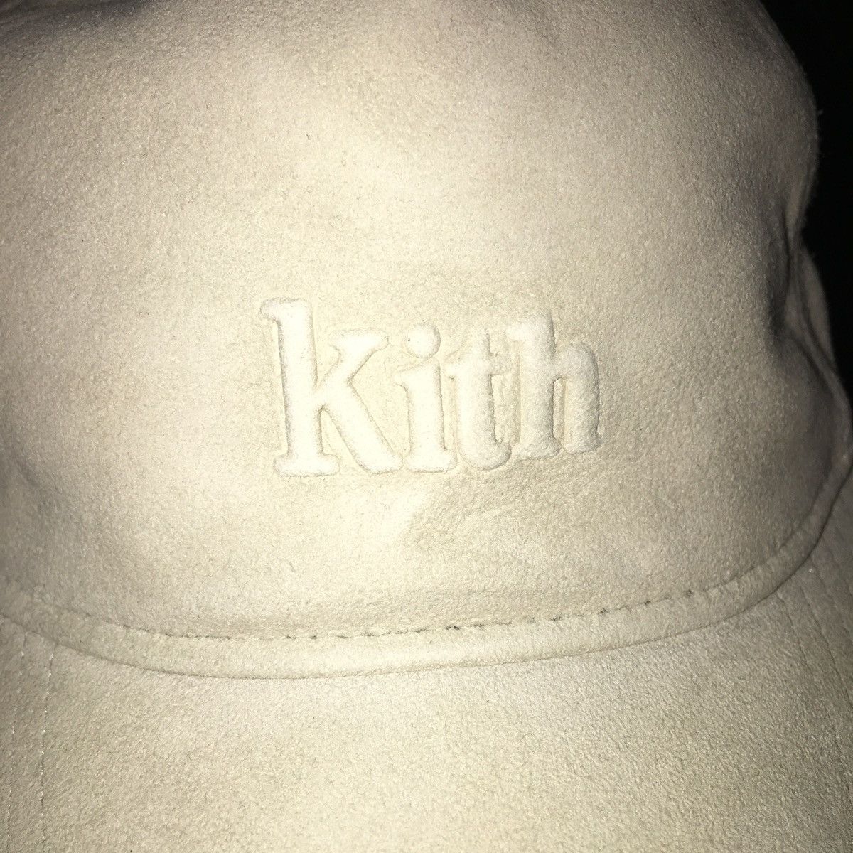 Kith Kith KXTH Suede Serif Pinch Crown Cap Waffle Size ONE SIZE - 3 Thumbnail