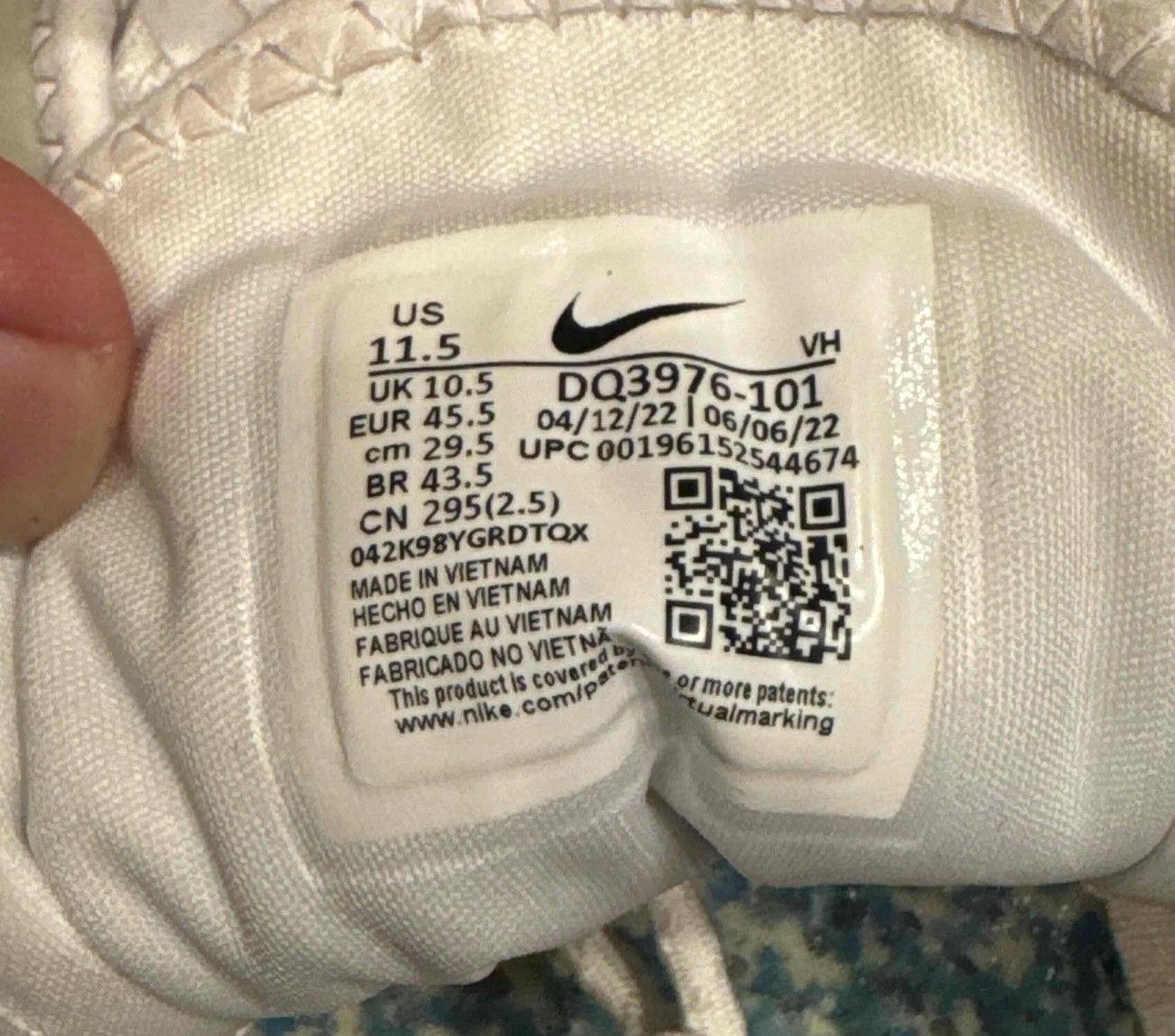 Nike Nike Air Max Terrascape 97 ‘Triple White’ - Size 11.5 Size US 11.5 / EU 44-45 - 7 Thumbnail