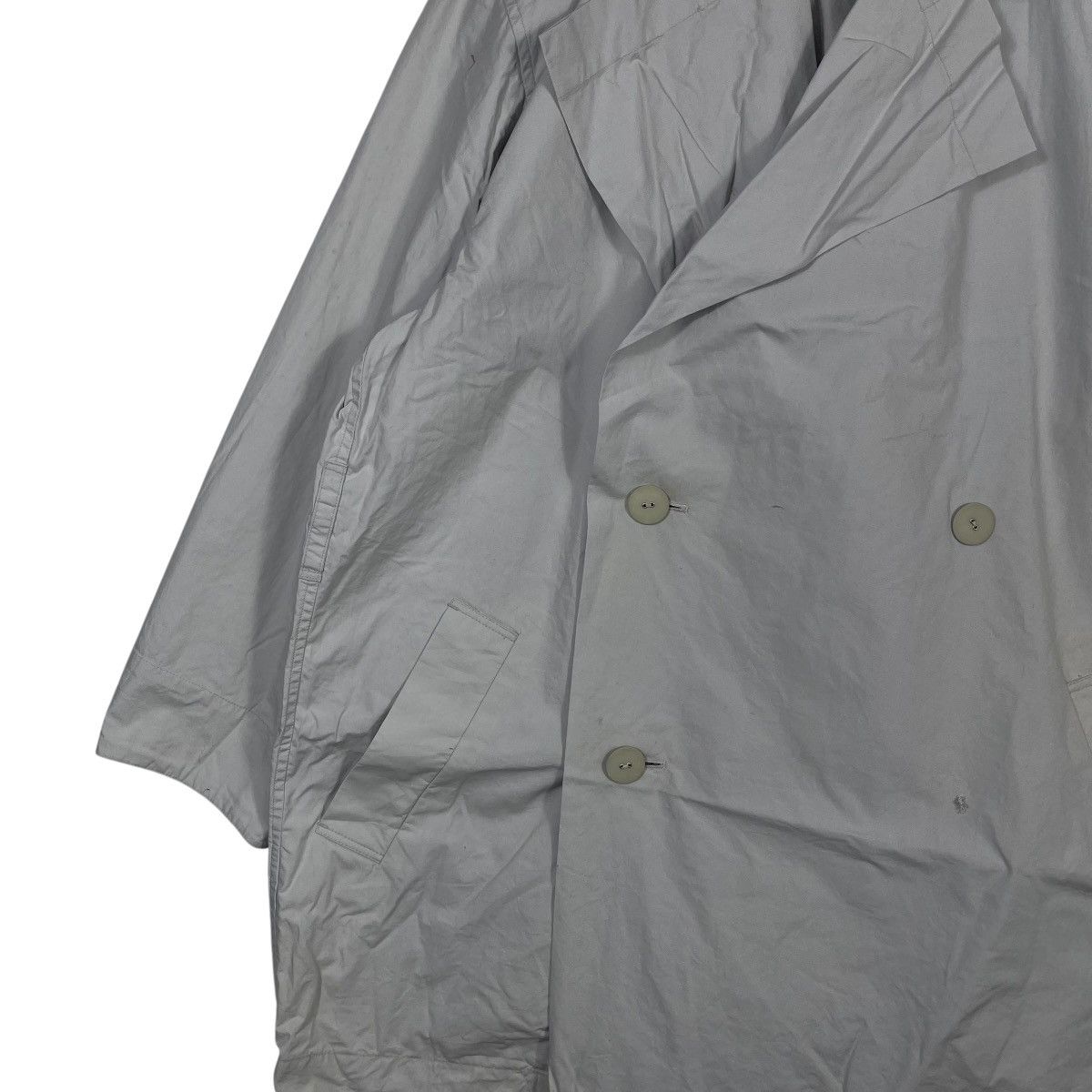 Issey Miyake Plantation Issey Miyake Double Breasted Oversized Jacket Size US M / EU 48-50 / 2 - 5 Thumbnail