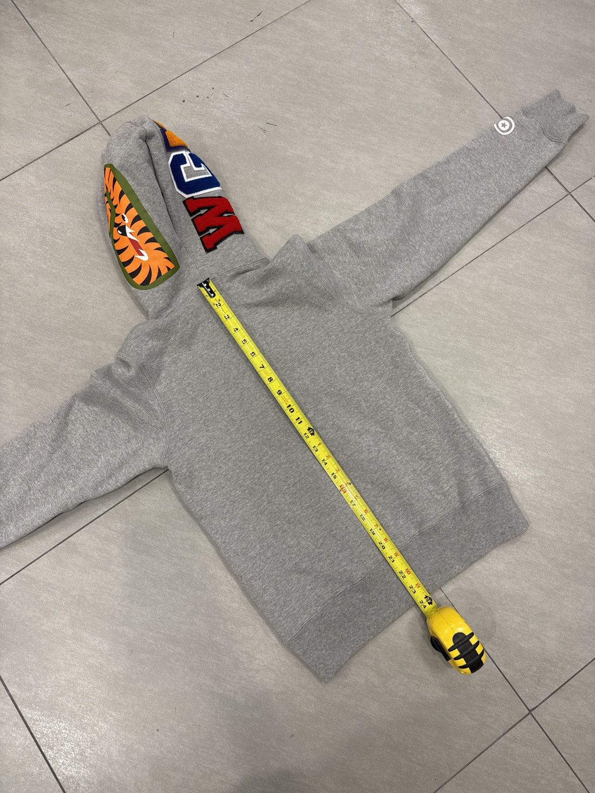 Bape Bape Shark Full Zip WGM Hoodie Grey S Size US S / EU 44-46 / 1 - 12 Thumbnail