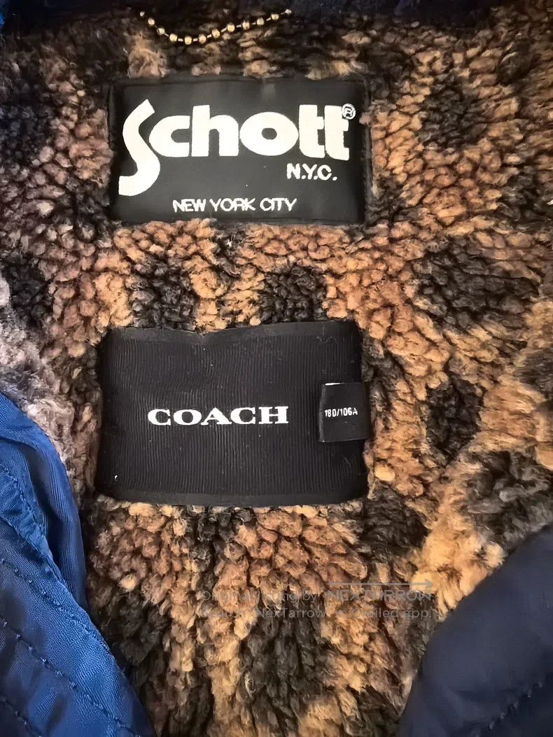 Schott Schott Co-branded men's down jacket Size US L / EU 52-54 / 3 - 2 Thumbnail