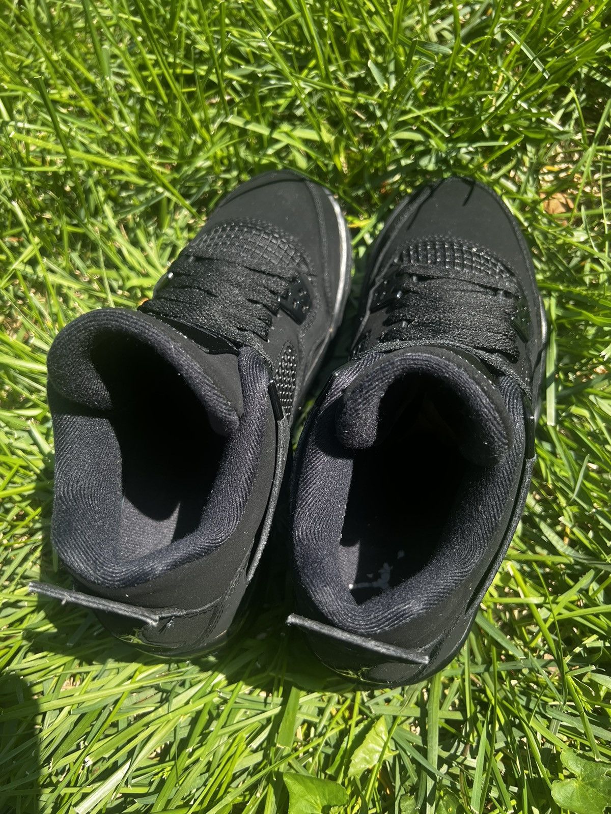 Jordan Brand CLEAN Air Jordan 4 IV Black Cat 2020 size 5.5 Mens shoes Size US 5.5 / EU 38 - 7 Thumbnail