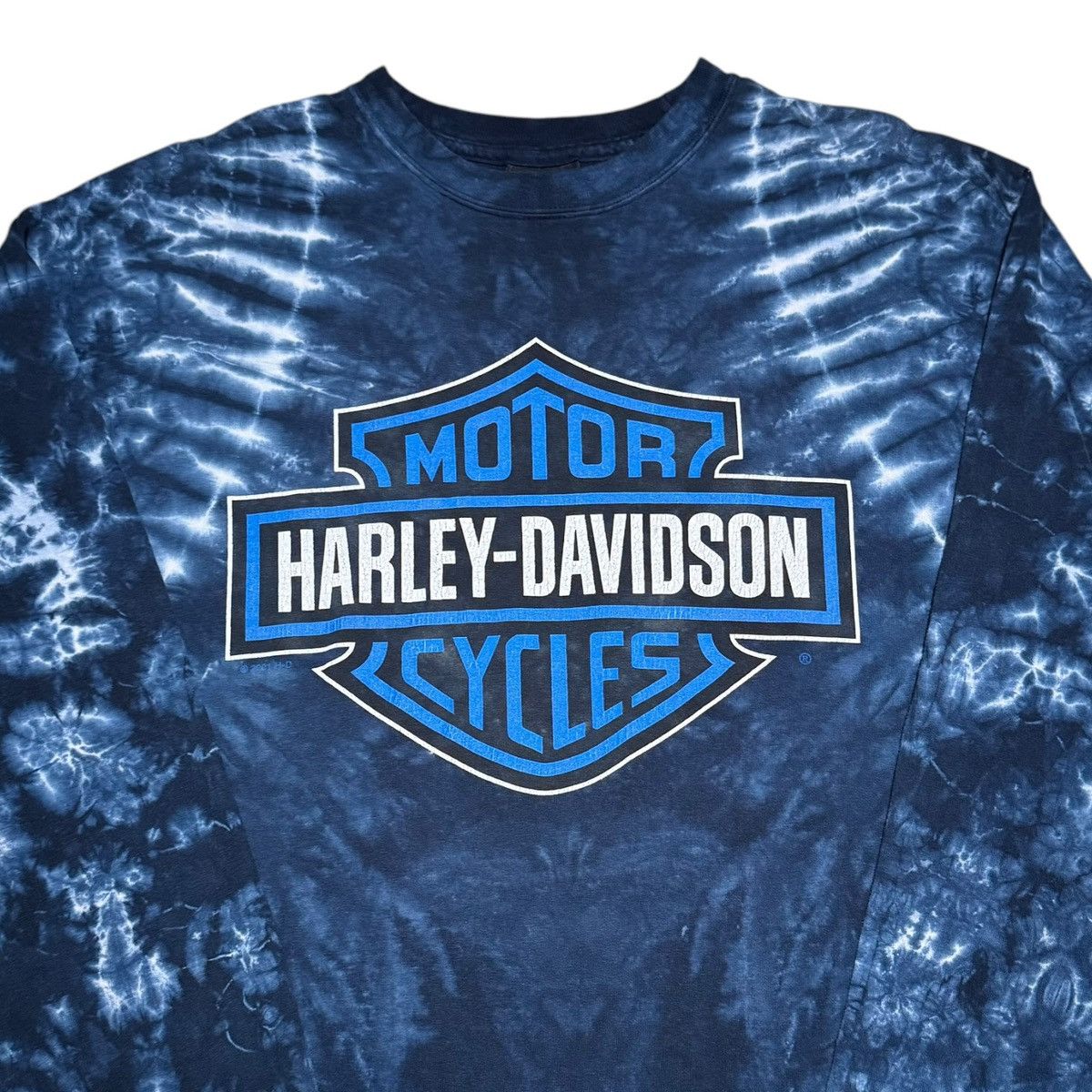 Harley Davidson × Vintage Vintage 2001 Harley Davidson Long Sleeve Shirt Adult Medium Size US M / EU 48-50 / 2 - 2 Thumbnail