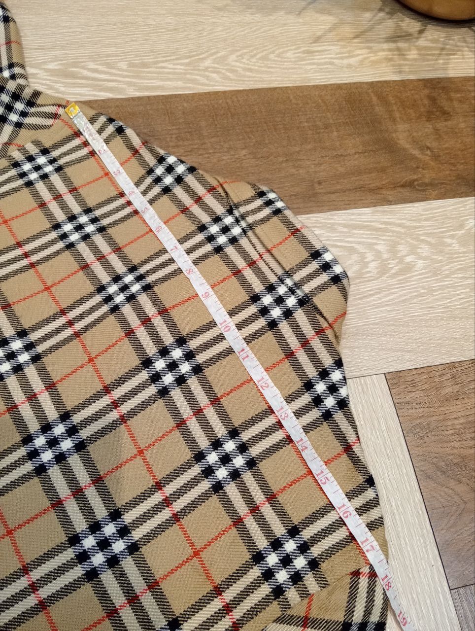 Burberry VINTAGE BURBERRYS CASHMERE WOOL NOVA CHECK FLANNEL Size M / US 6-8 / IT 42-44 - 14 Thumbnail