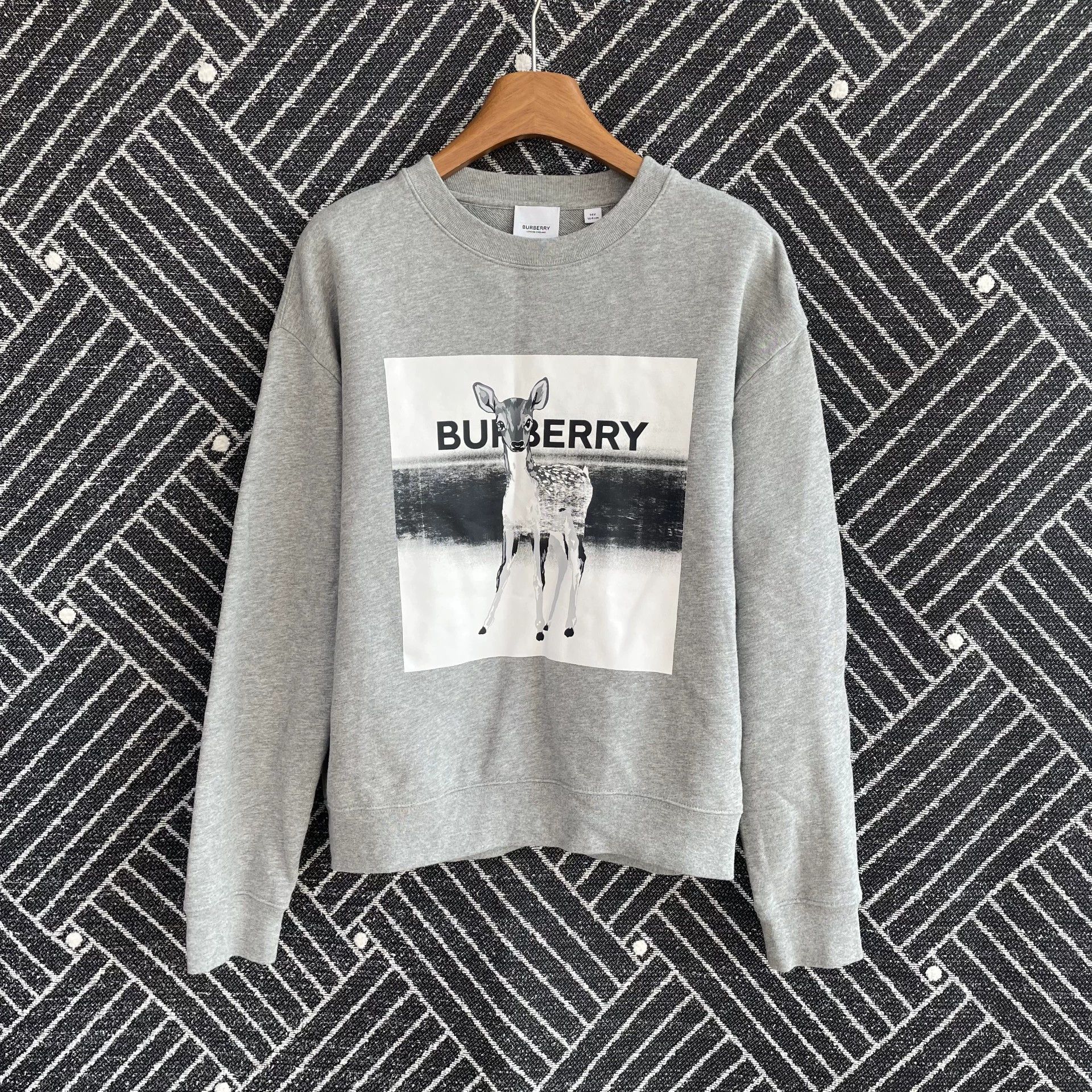 Burberry Burberry 95 New Animal Logo Print Crewneck Long Sleeve 14Y Size XXS / US 00 / IT 34 - 1 Thumbnail