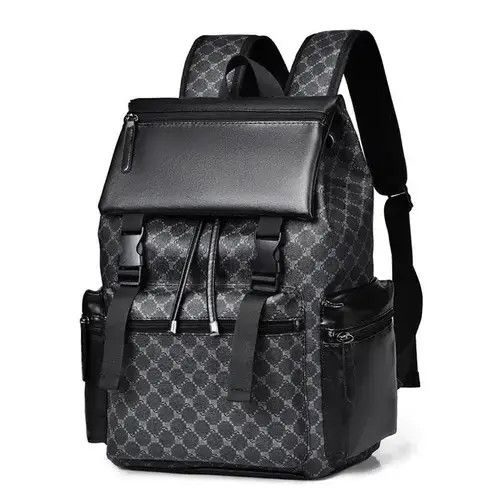 Japanese Brand × Unowned Bag Streetwear faux leather waterproof backpack Size ONE SIZE - 2 Thumbnail