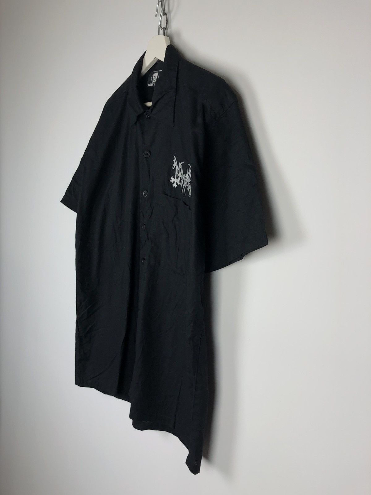 Band Tees Heavy Metal Shirt Vintage Emvroidered Black Rock size L Size US L / EU 52-54 / 3 - 6 Thumbnail