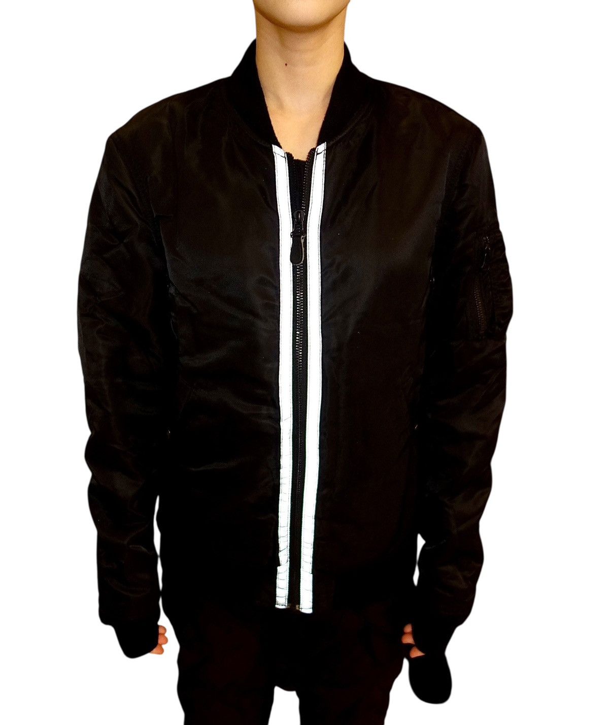 Helmut Lang Helmut Lang Archive Stitch Bomber Padded Jacket Size US M / EU 48-50 / 2 - 8 Thumbnail